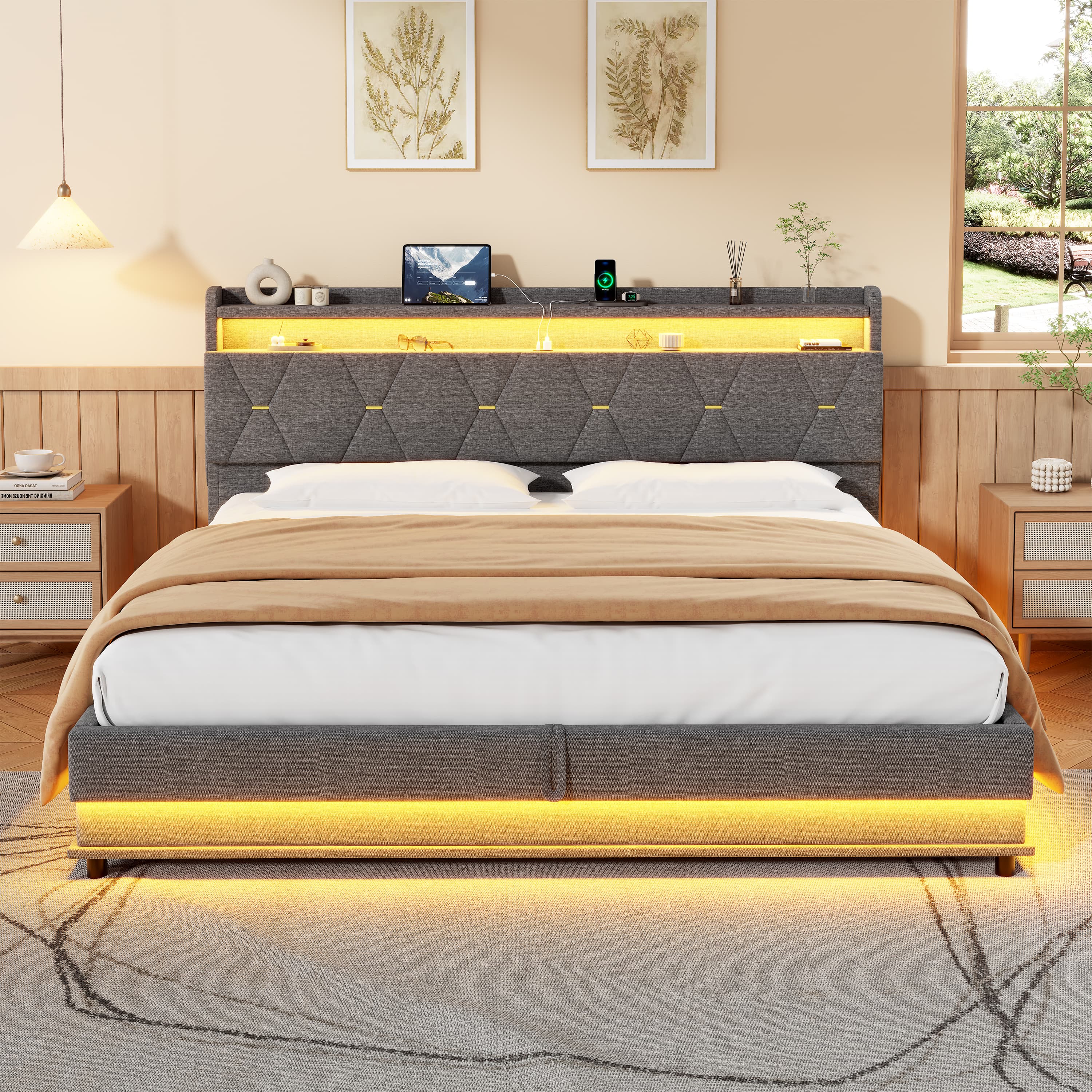 Transform Your Space With This Super King Ottoman Bed - image 3