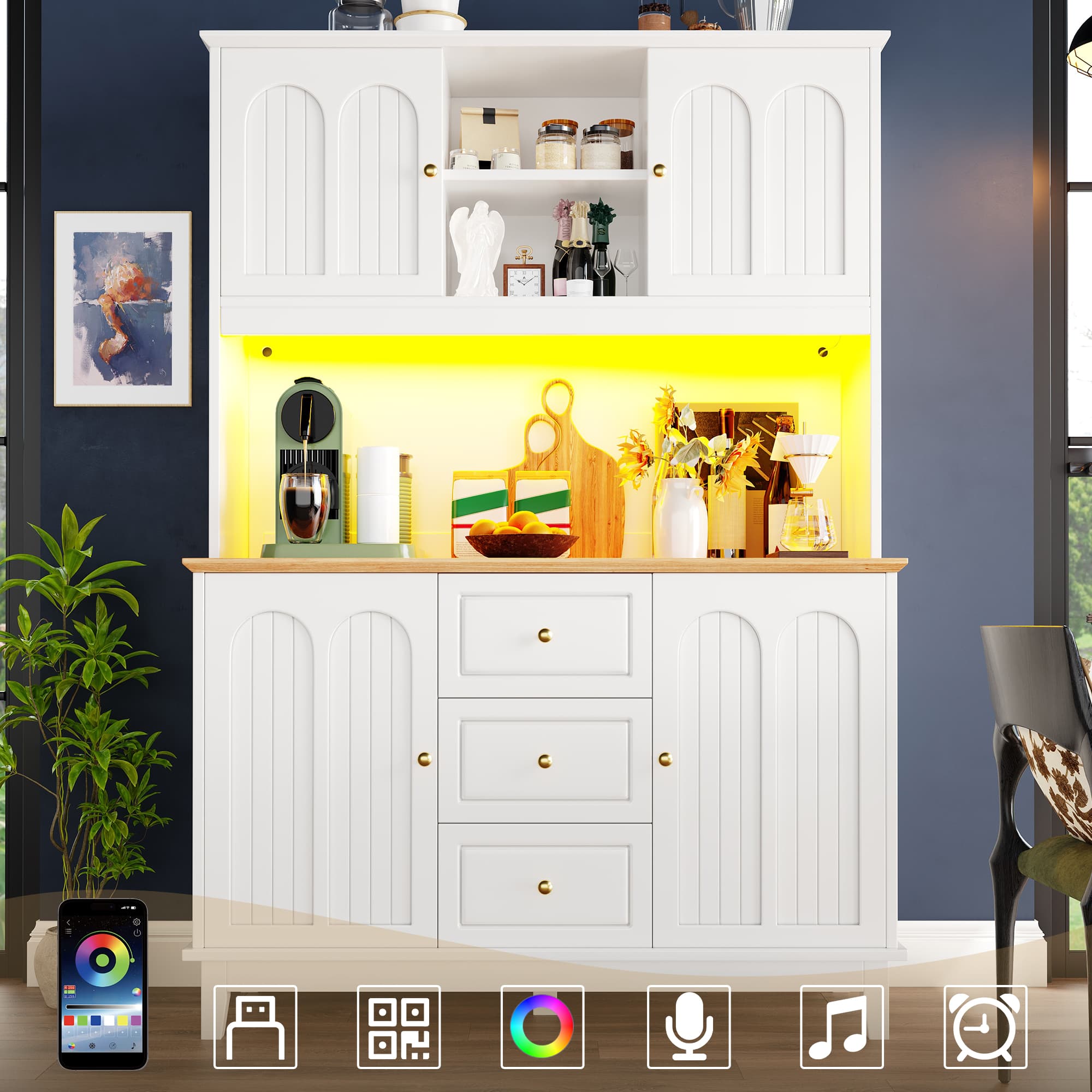 Transform Your Kitchen With This Smart LED Pantry Cabinet - image 2