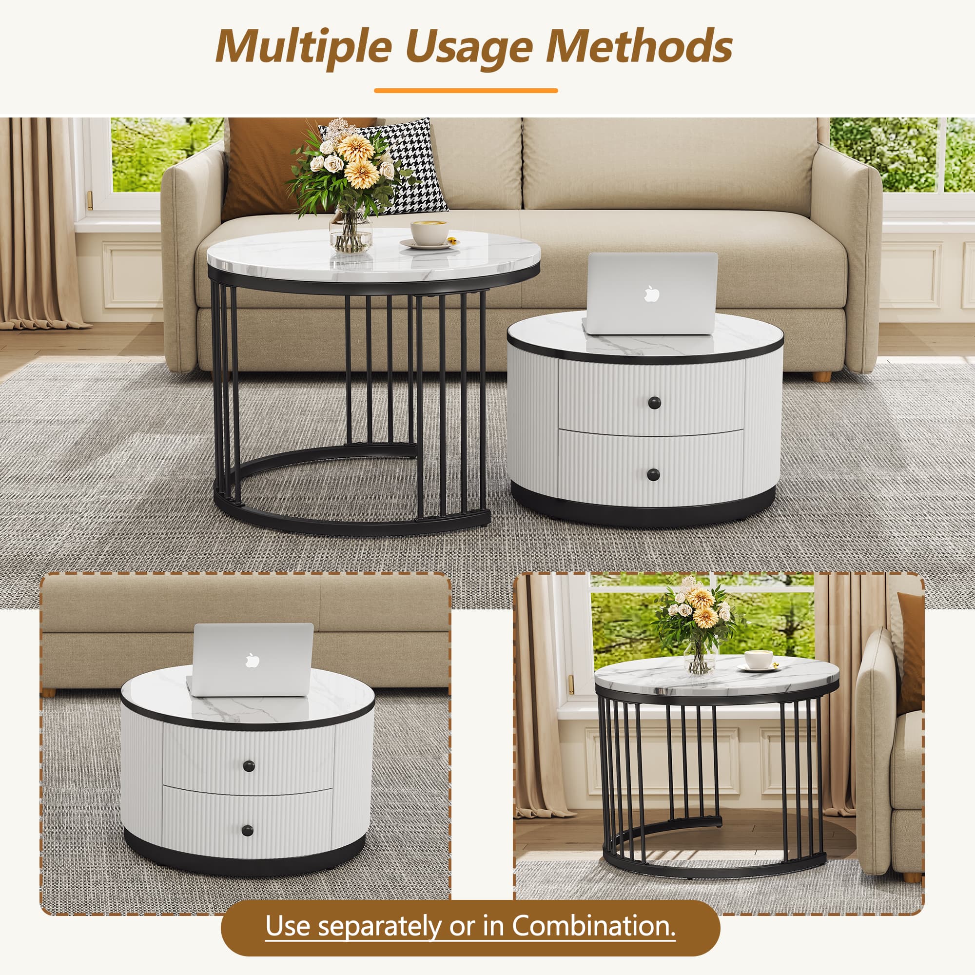 Transform Your Space with Modern Nesting Coffee Tables - image 2