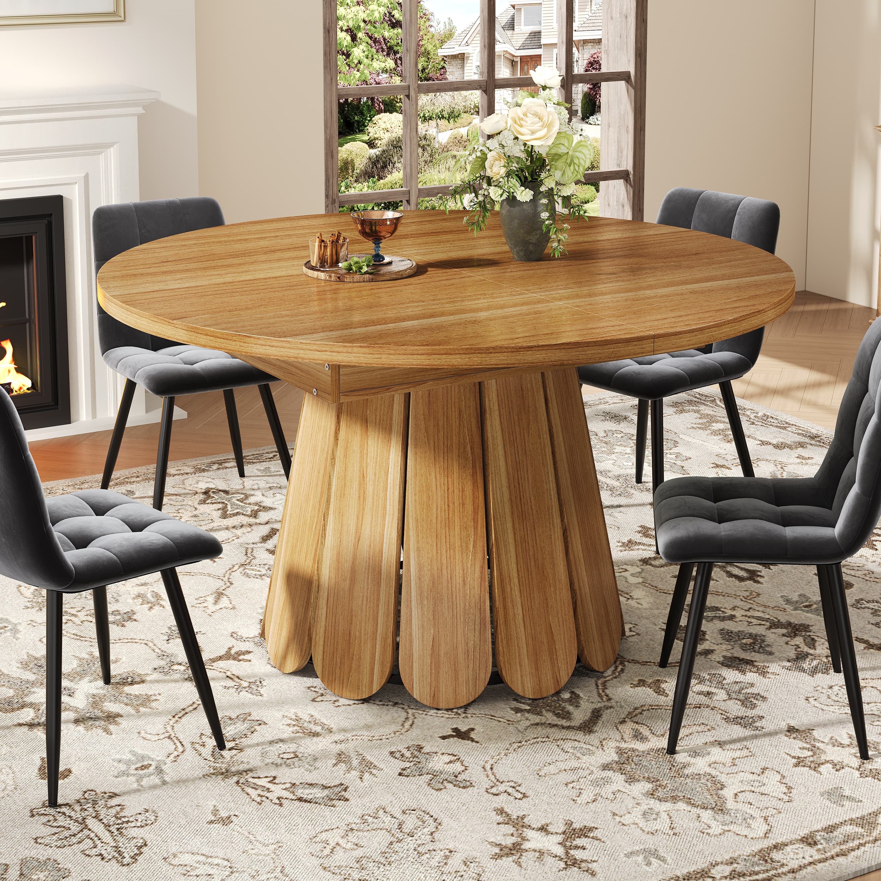 Transform Your Dining Space with this Extendable Wooden Table - image 4