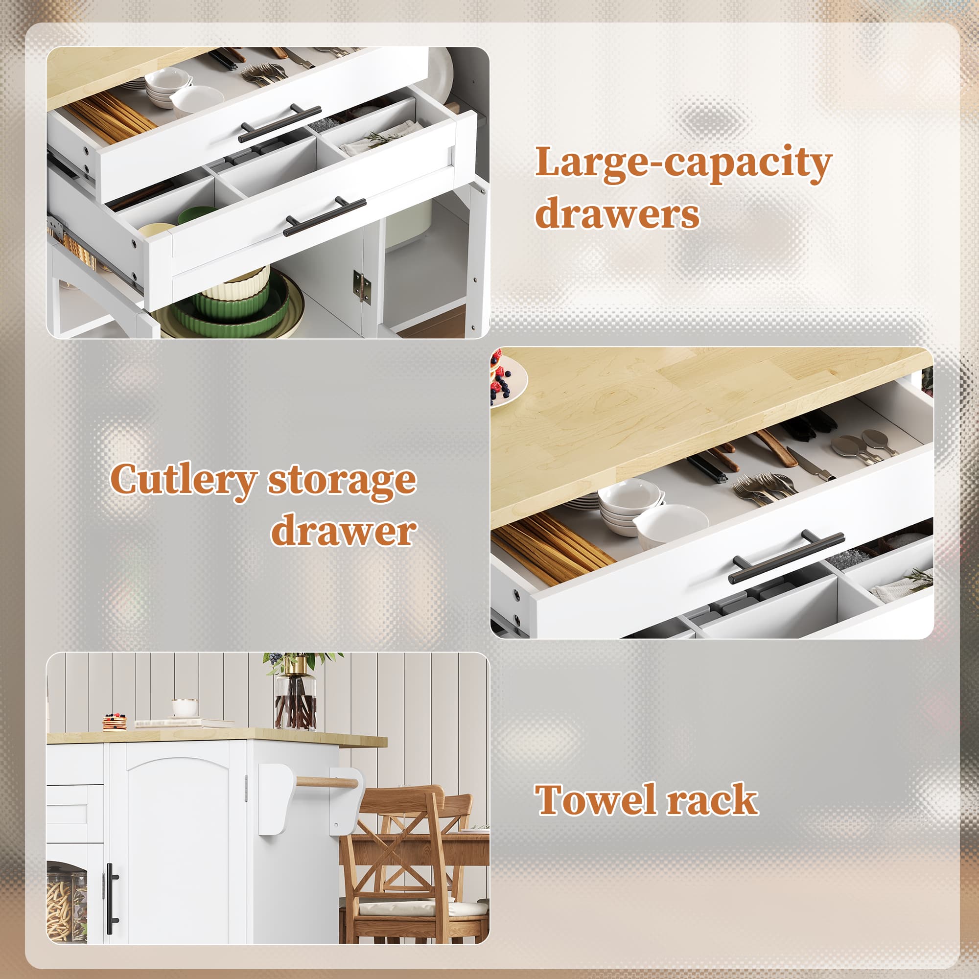 Transform Your Space With This Foldable Kitchen Island - image 4