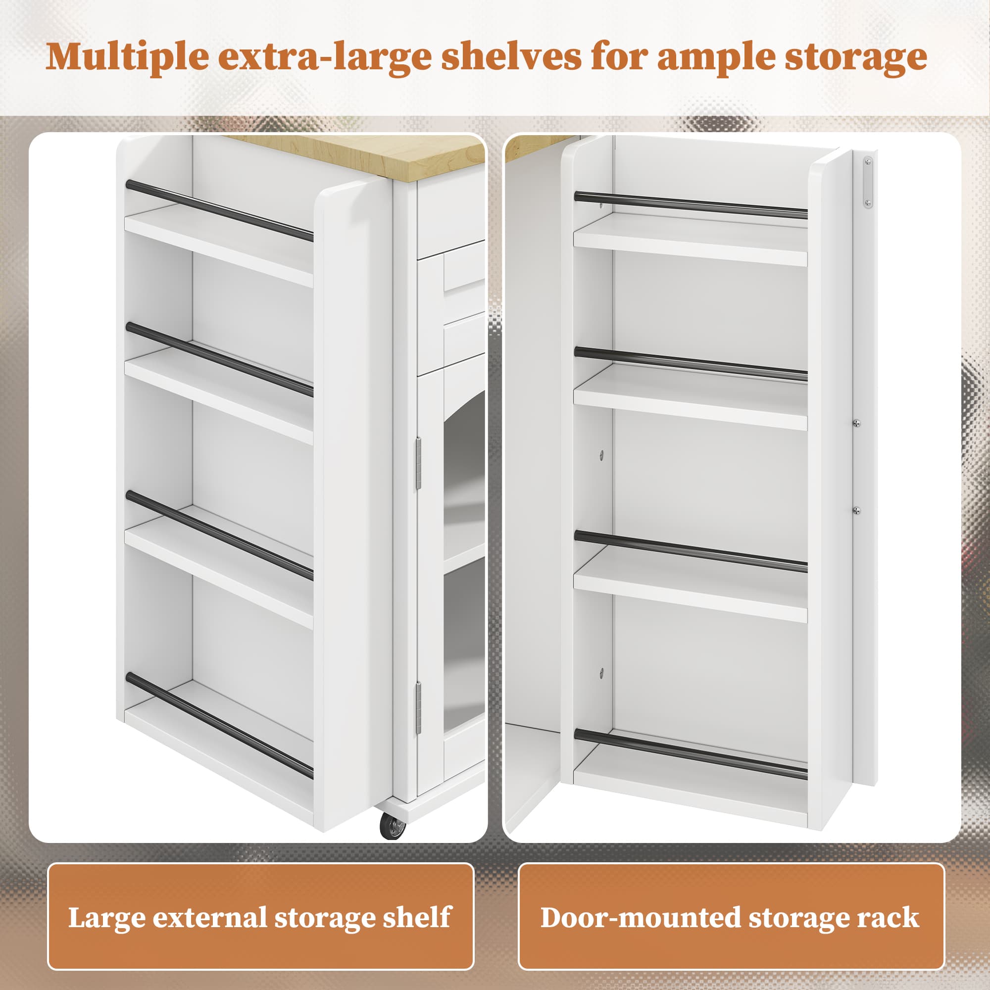 Transform Your Space With This Foldable Kitchen Island - image 5