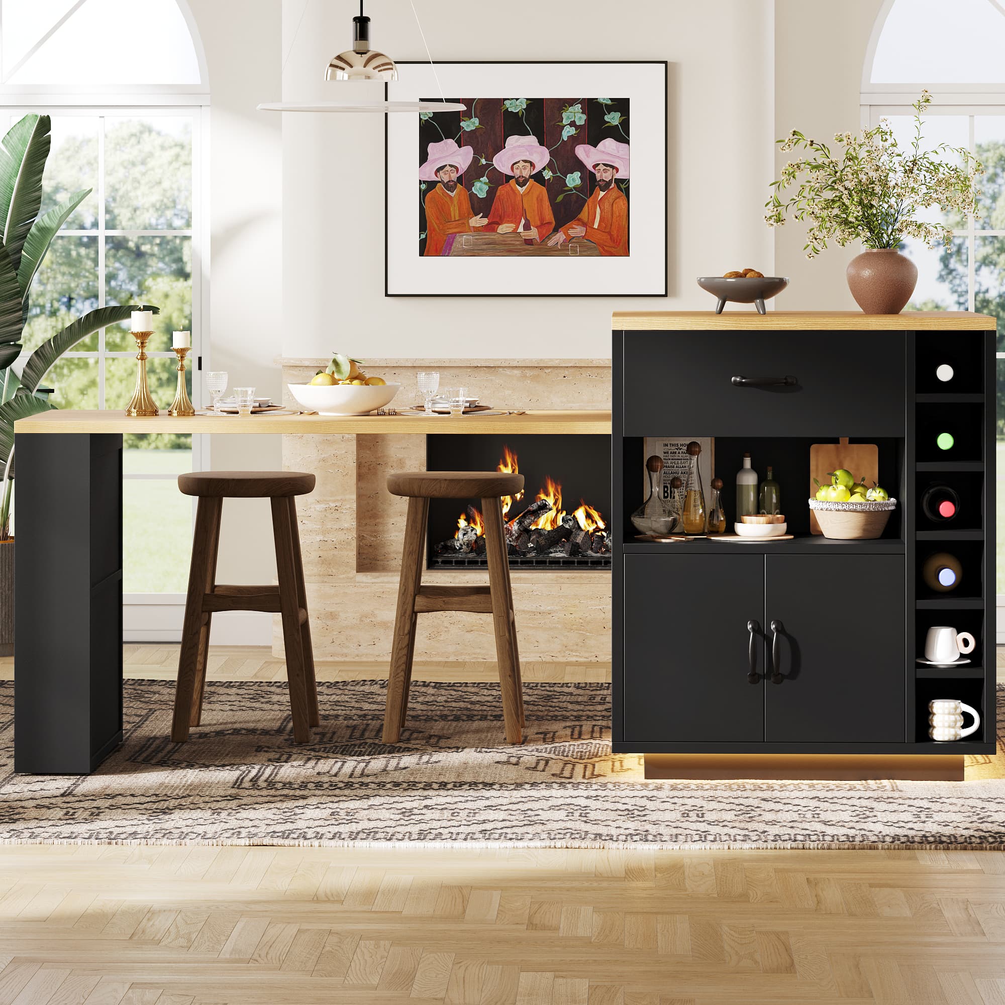 Transform Your Space with this Extendable Kitchen Island - image 1