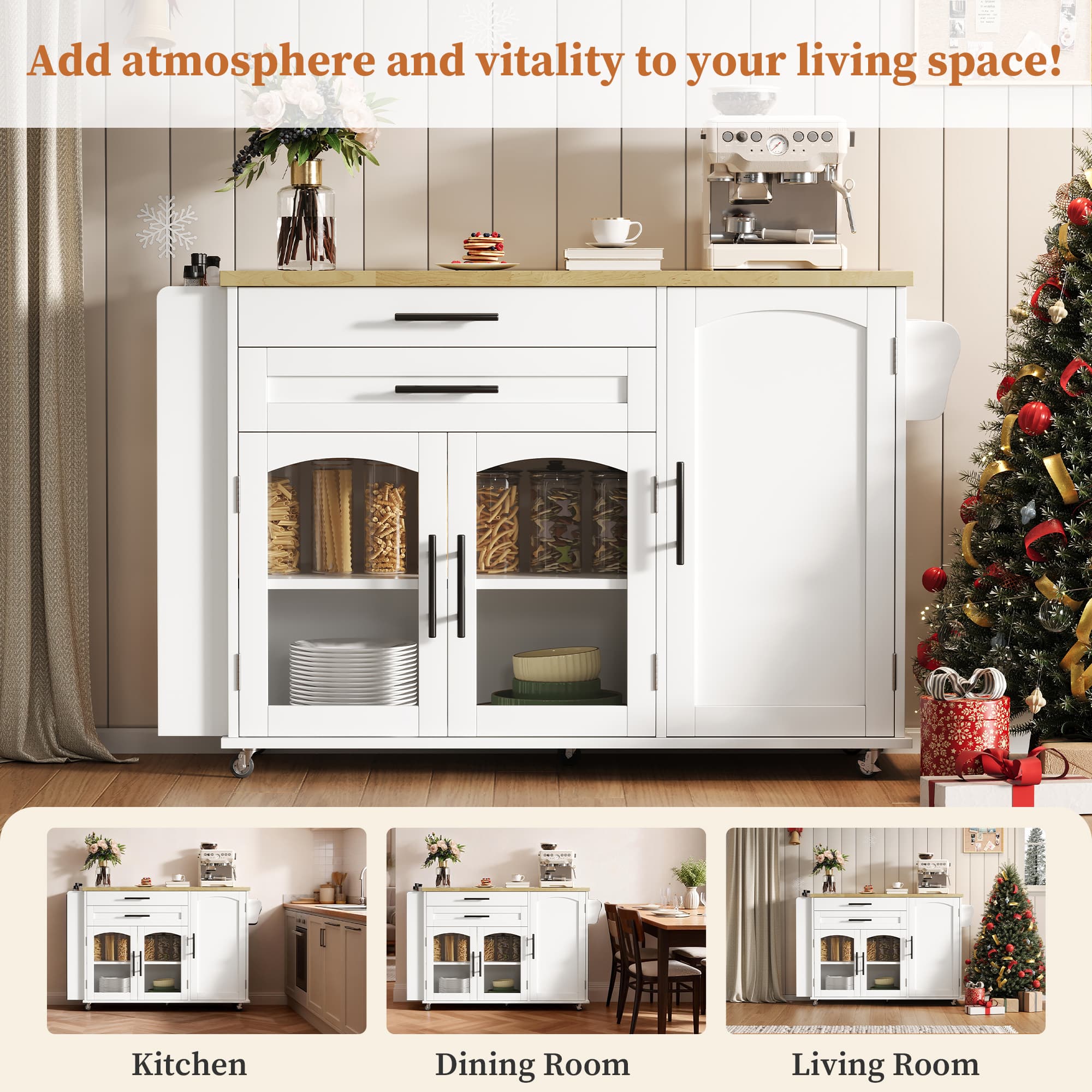 Transform Your Space With This Foldable Kitchen Island - image 3