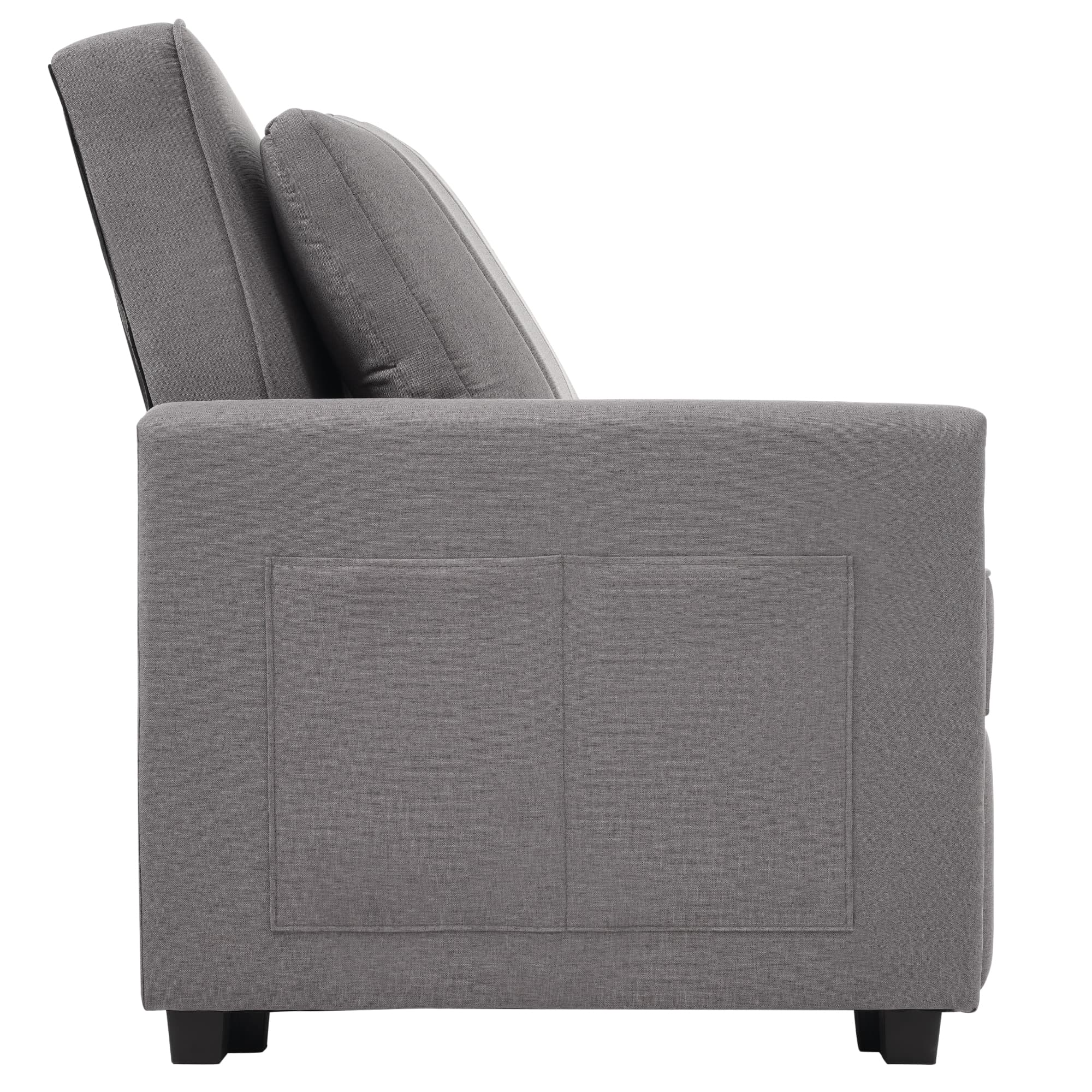 Transform Your Space with this Dark Grey Folding Sofa Bed - image 4