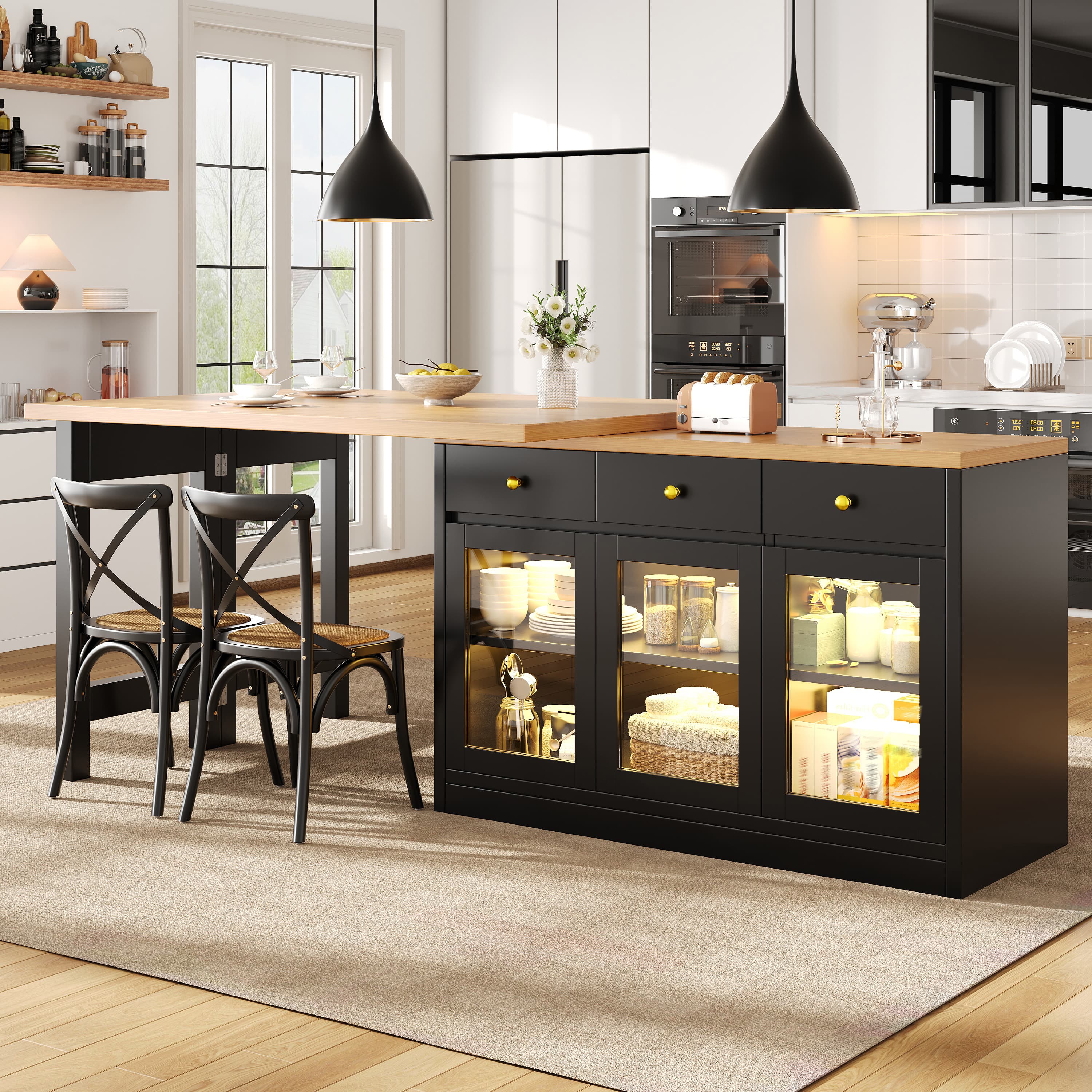 Transform Your Space with this Extendable Kitchen Island - image 2