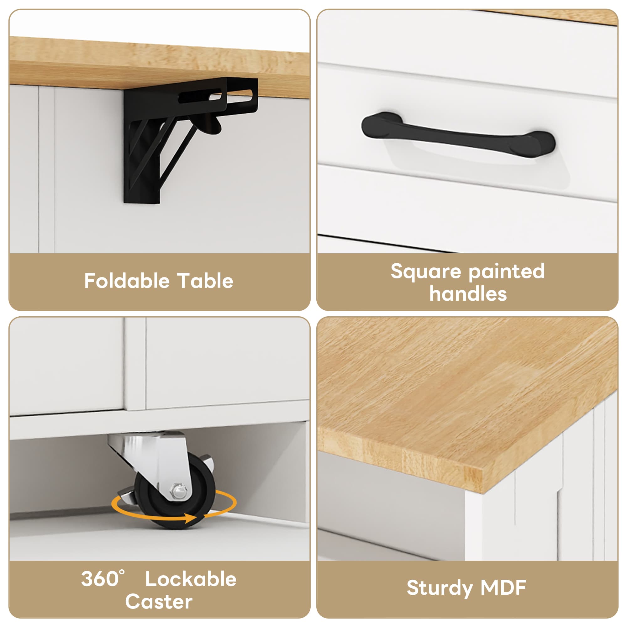 Transform Prep Time with this Expandable Mobile Kitchen Island - image 5