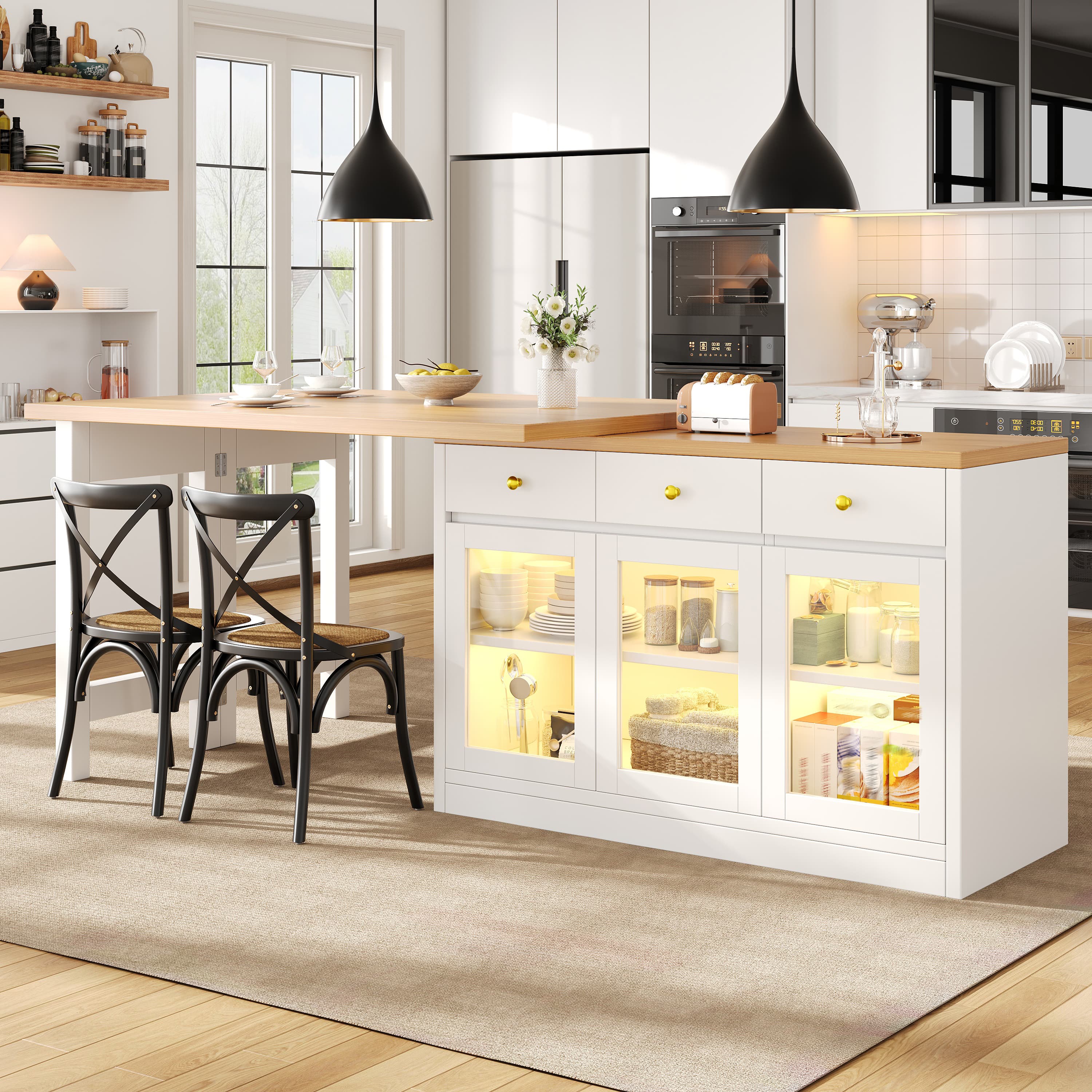 Transform Your Space with this Smart Extendable Kitchen Island - image 5