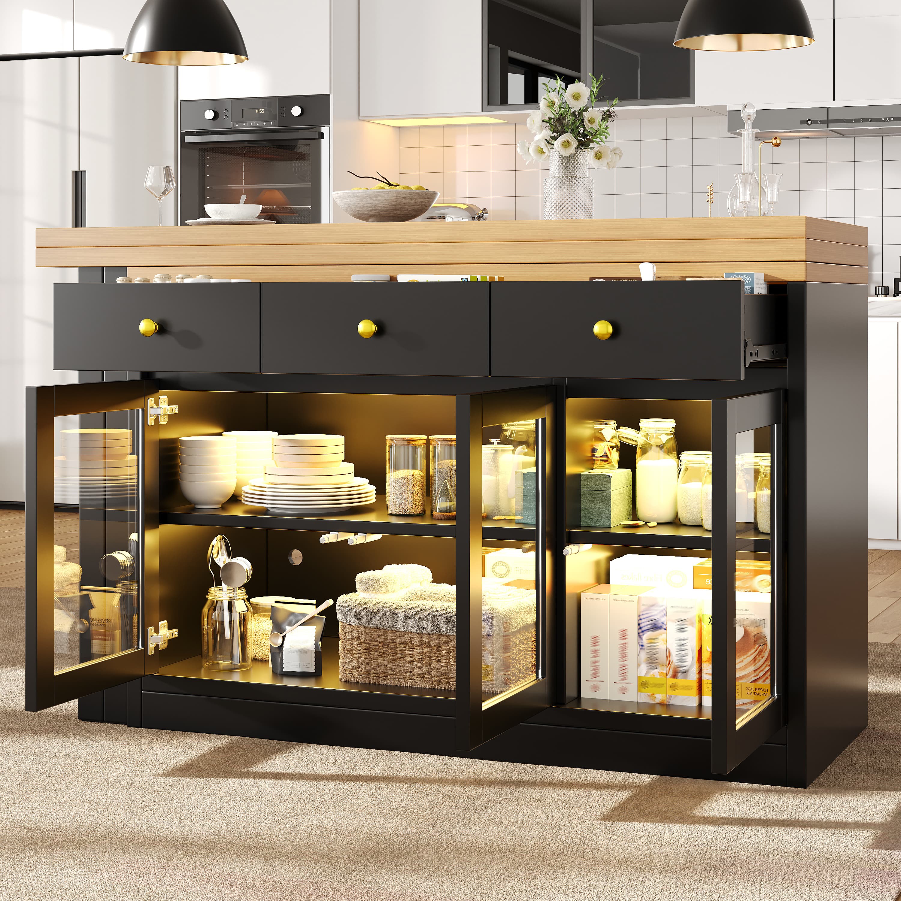 Transform Your Space with this Extendable Kitchen Island - image 5
