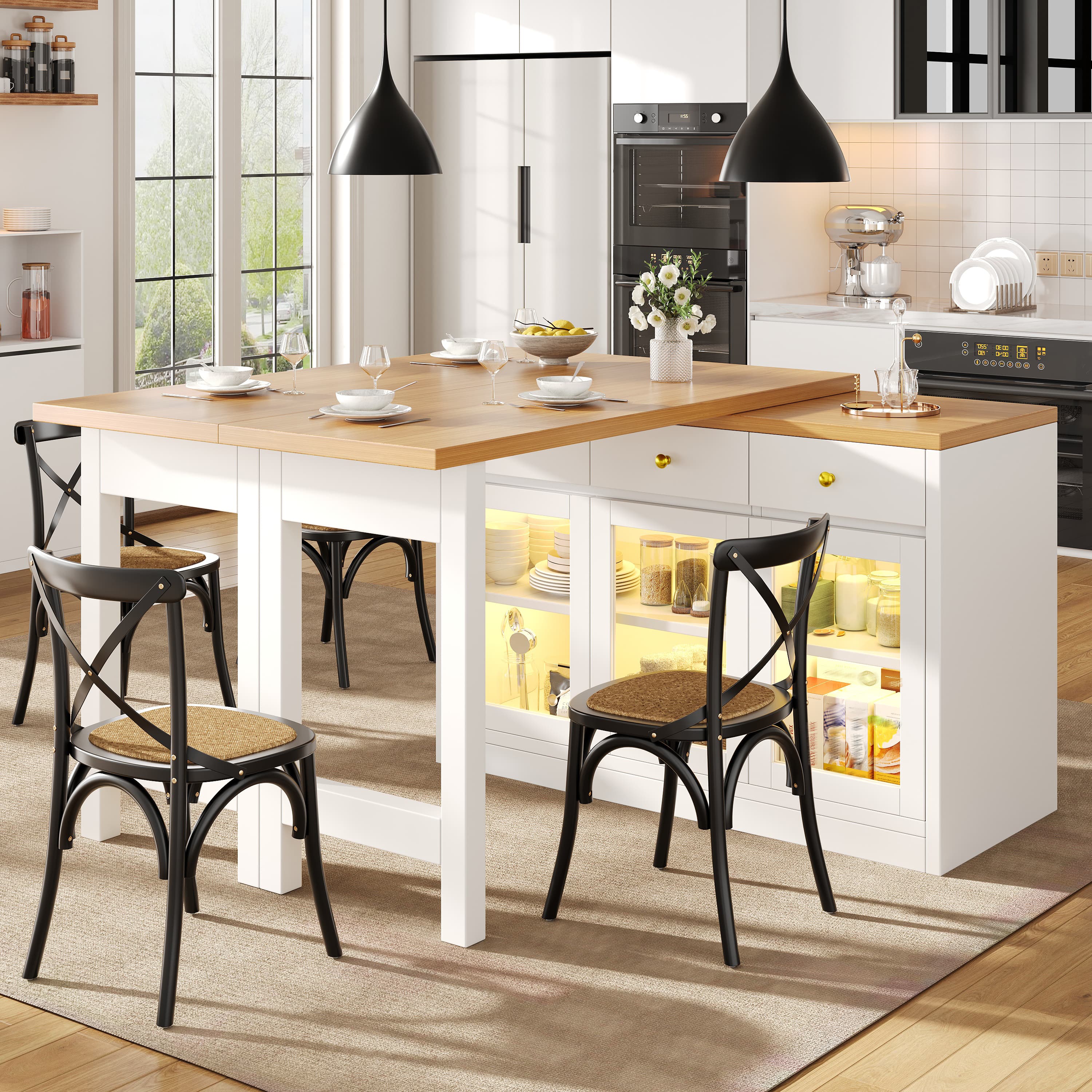 Transform Your Space with this Smart Extendable Kitchen Island - image 3