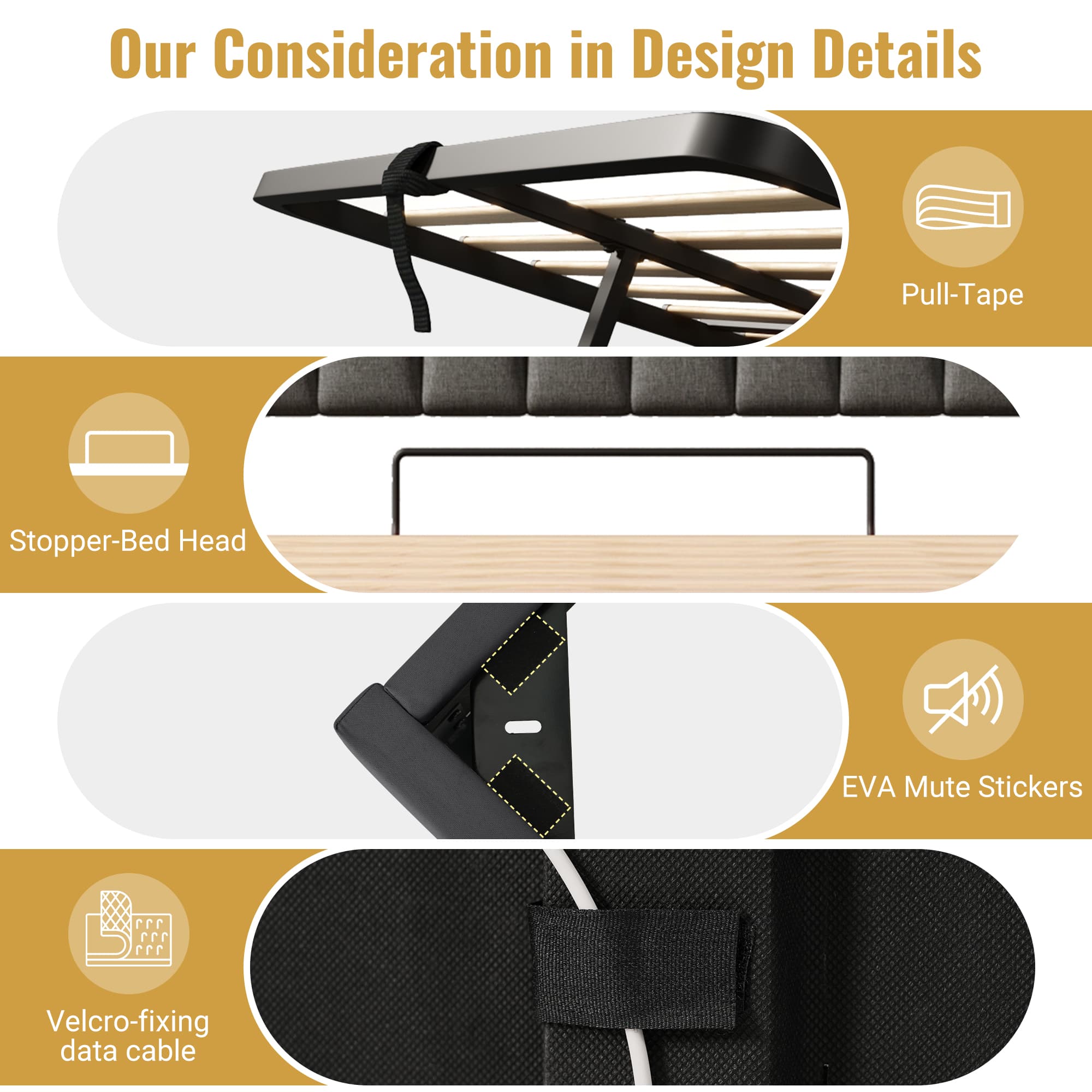 Transform Your Bedroom with Smart LED & Hidden Storage - image 2
