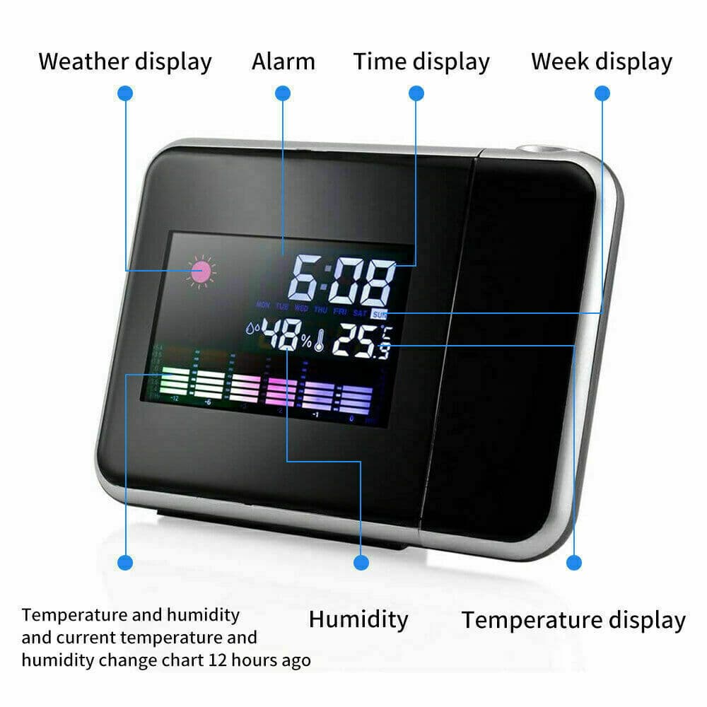Transform Your Mornings with this Smart Projection Clock - image 4