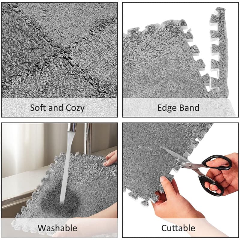 Transform Your Space with Soft Interlocking Plush Carpet Tiles - image 1