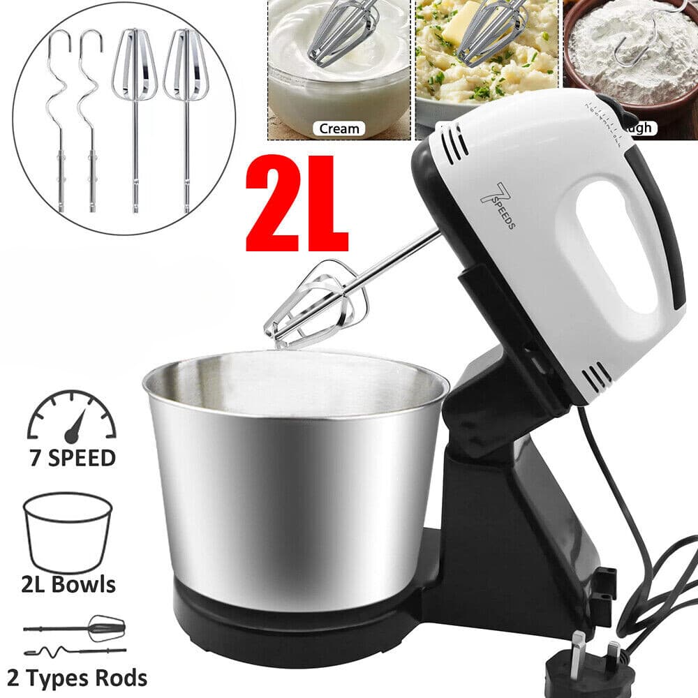 Effortless Baking: 7-Speed Electric Stand Mixer & 2L Bowl - image 5