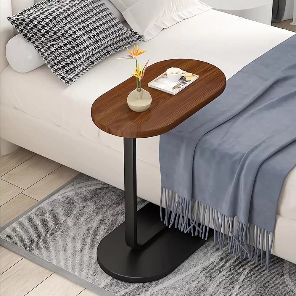 Transform Your Space with this Modern C-Shaped Side Table - image 1