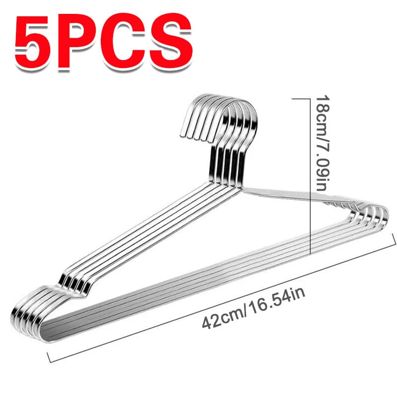 Transform Your Wardrobe with Heavy Duty Stainless Steel Hangers - image 4