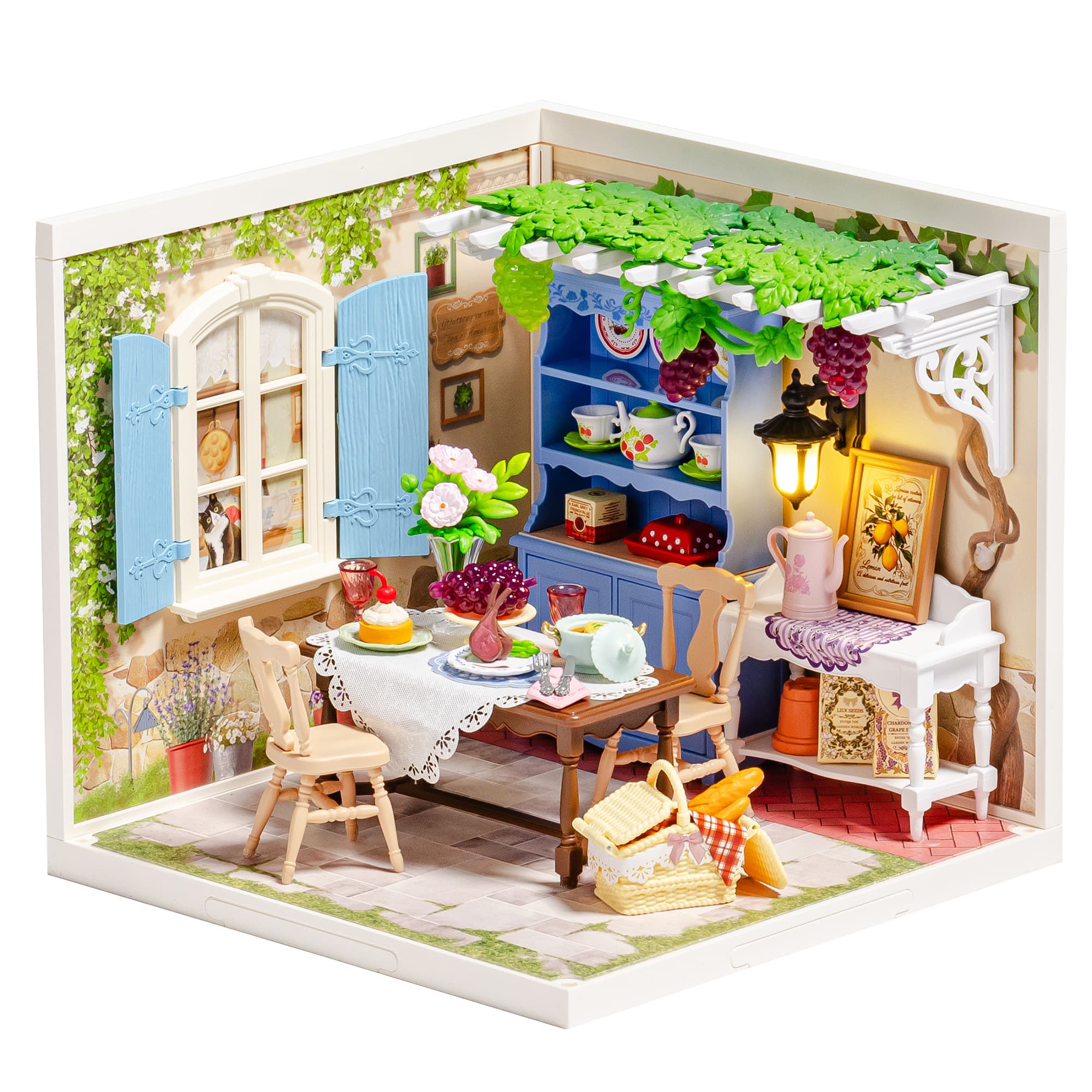 Transform Your Space with the Rolife Miniature Tea Room - image 33