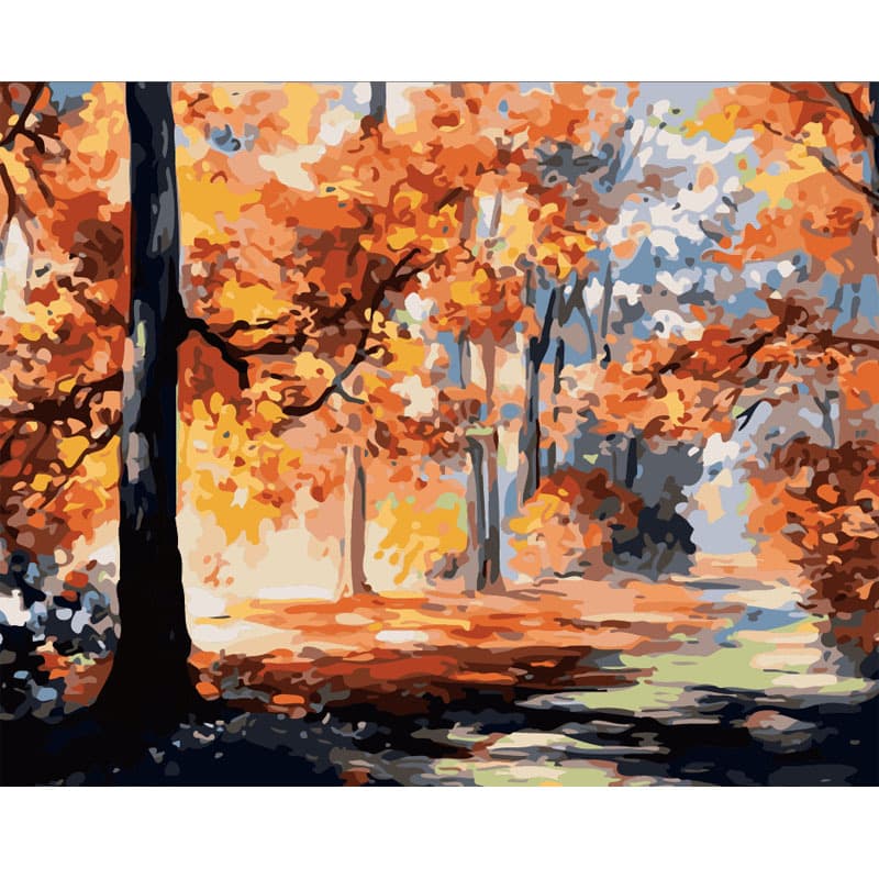 Paint Your Own Four Seasons Tree on Canvas - image 23