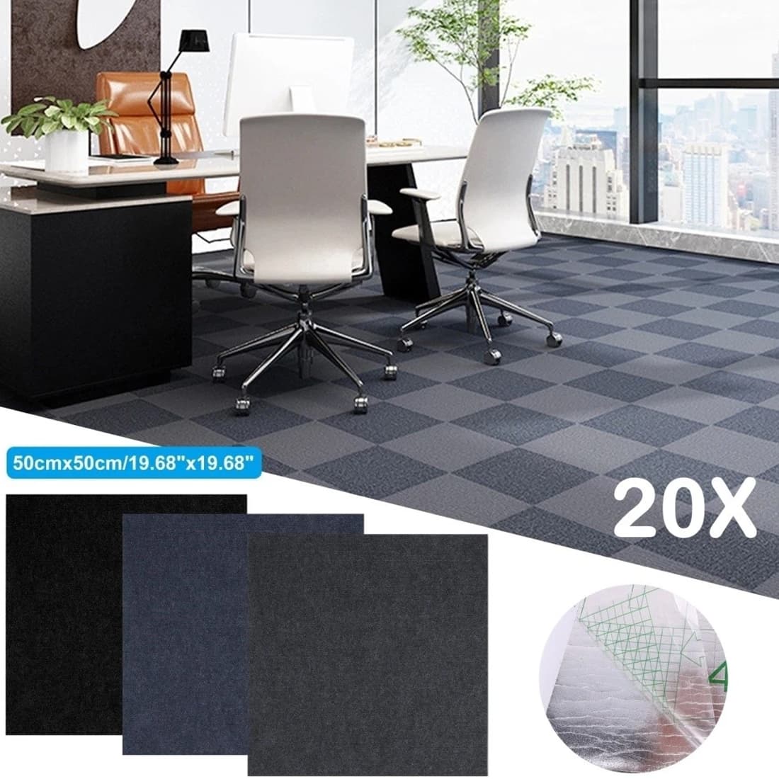 Transform Your Space with Premium 50x50cm Carpet Tiles - image 3