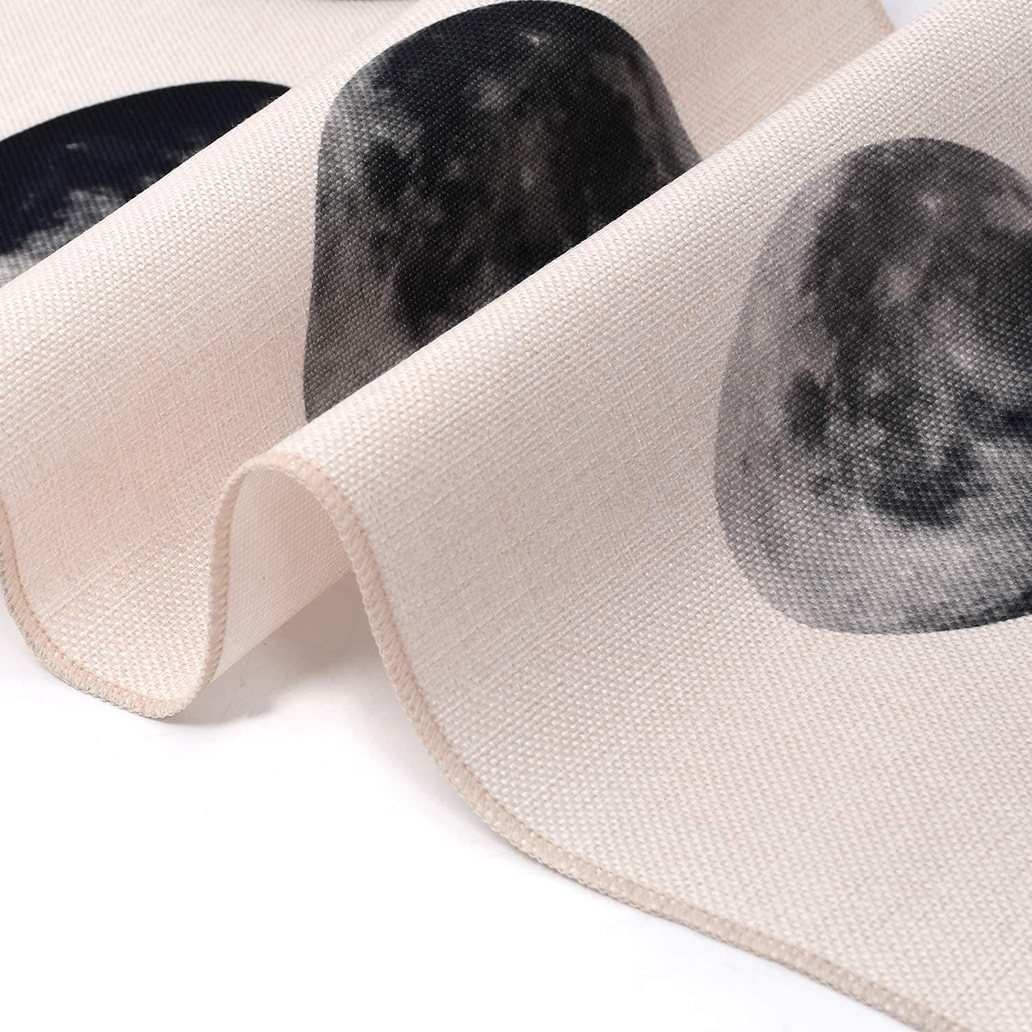 Modern Round Dining Set with Marble Effect Top & 4 Stools - image 15