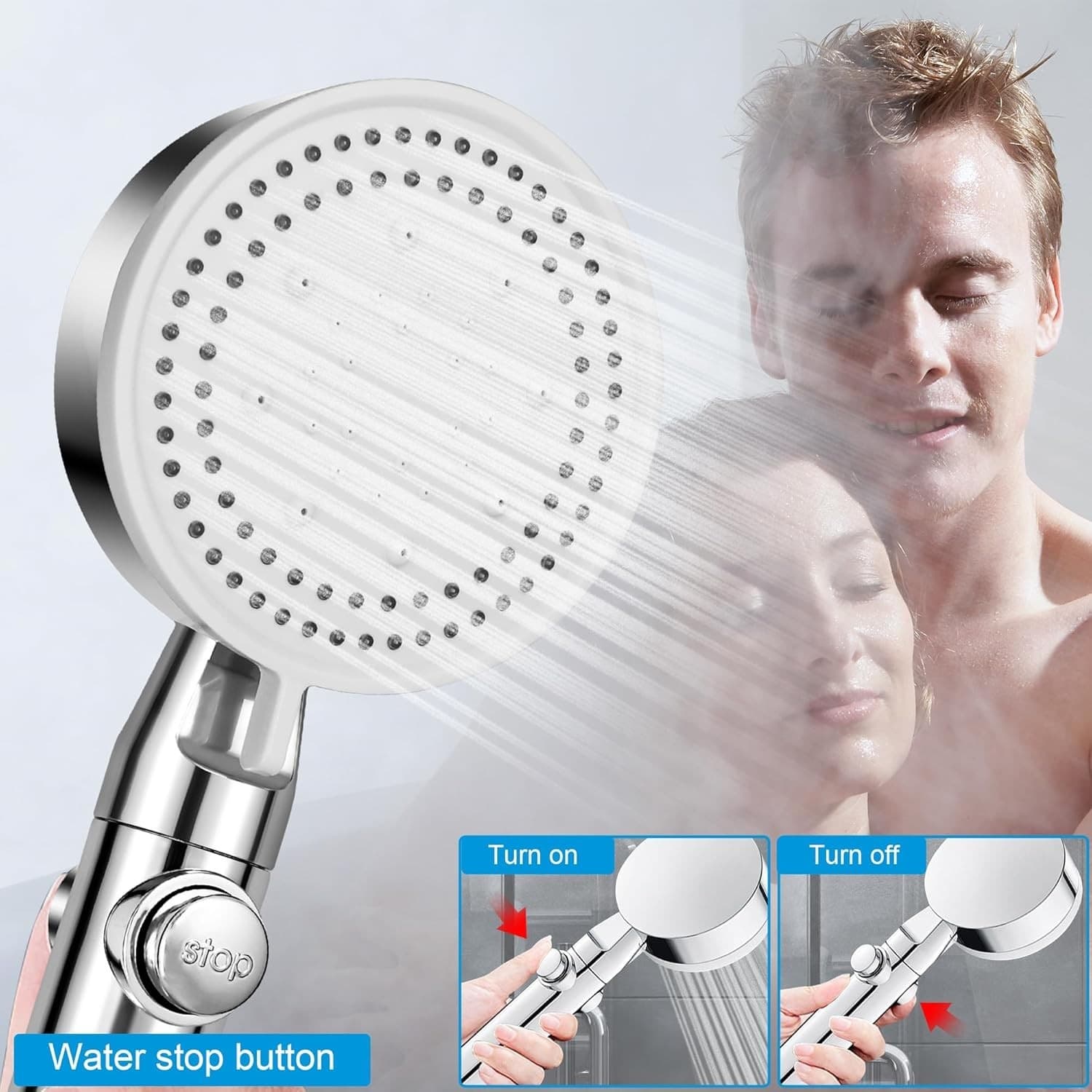 Transform Your Morning with this 5-Mode High Pressure Shower Head - image 6