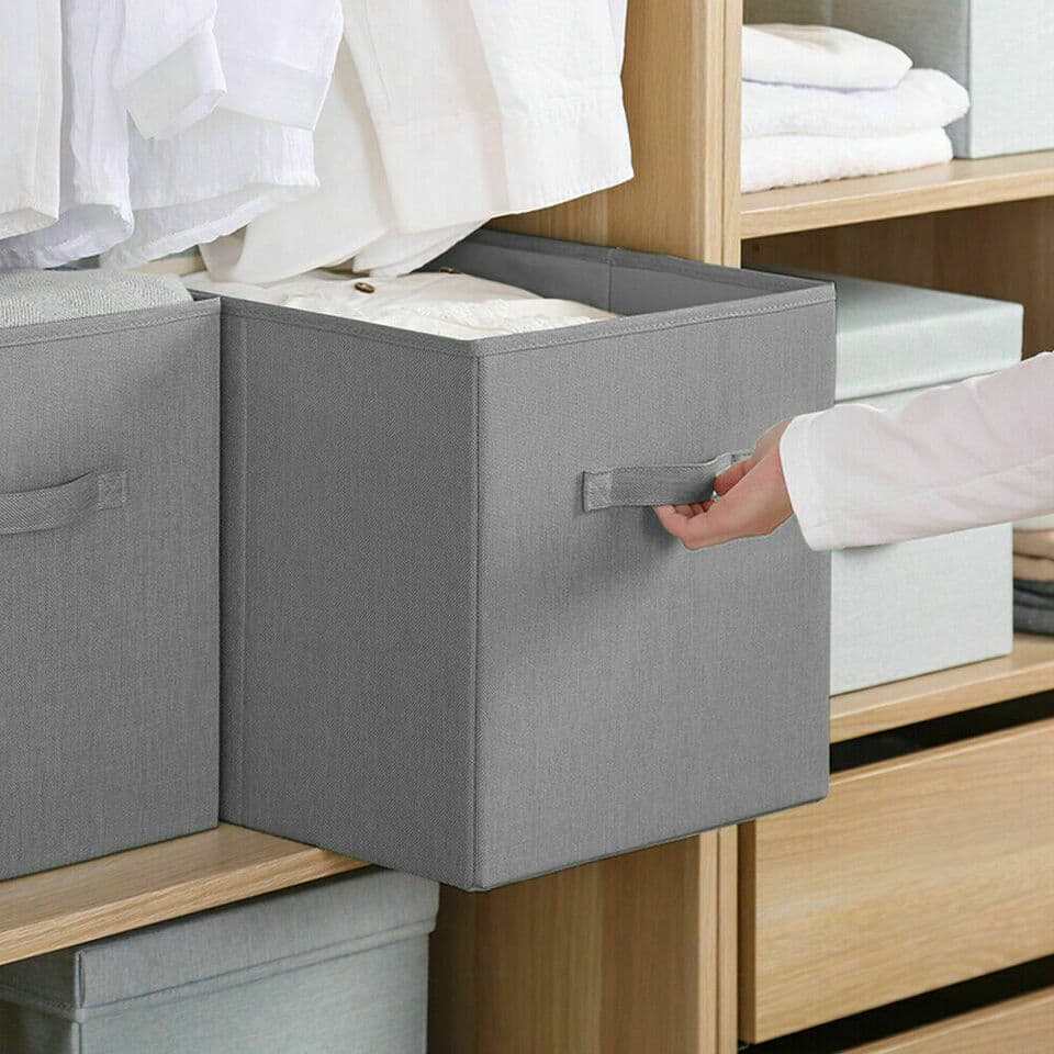 Versatile & Collapsible Fabric Storage Boxes - image 16