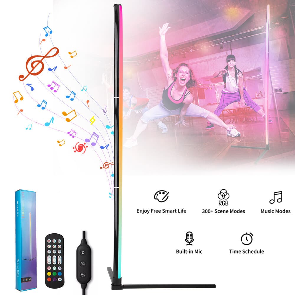 Transform Your Room With The Smart RGB LED Corner Lamp - image 9
