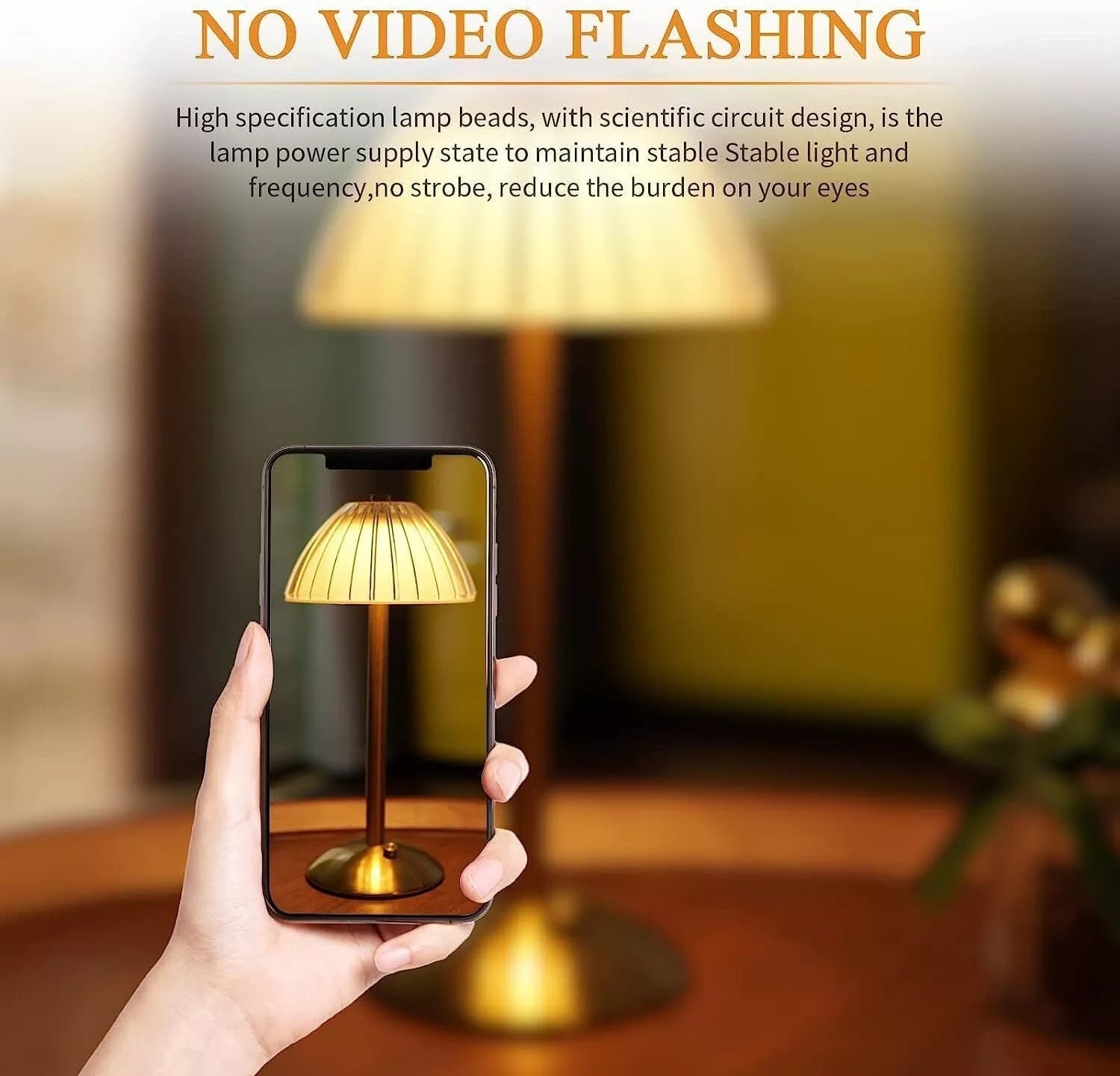 Transform Your Space with this Cordless Vintage LED Lamp - image 3