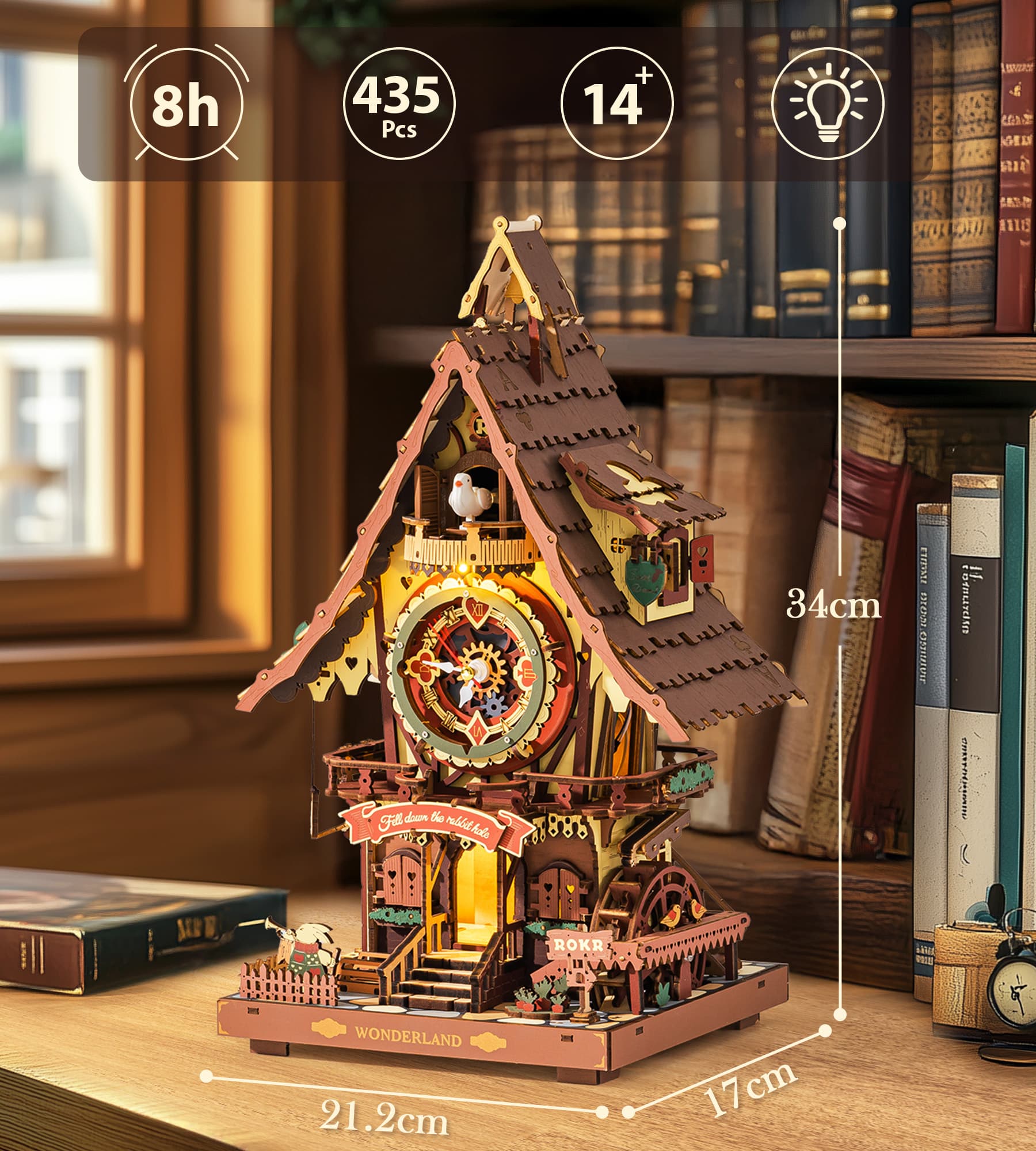 Assemble Your Own Magical Treehouse Cuckoo Clock - image 1
