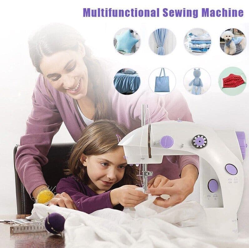 Transform Your Fabrics with this Portable Mini Sewing Machine - image 2