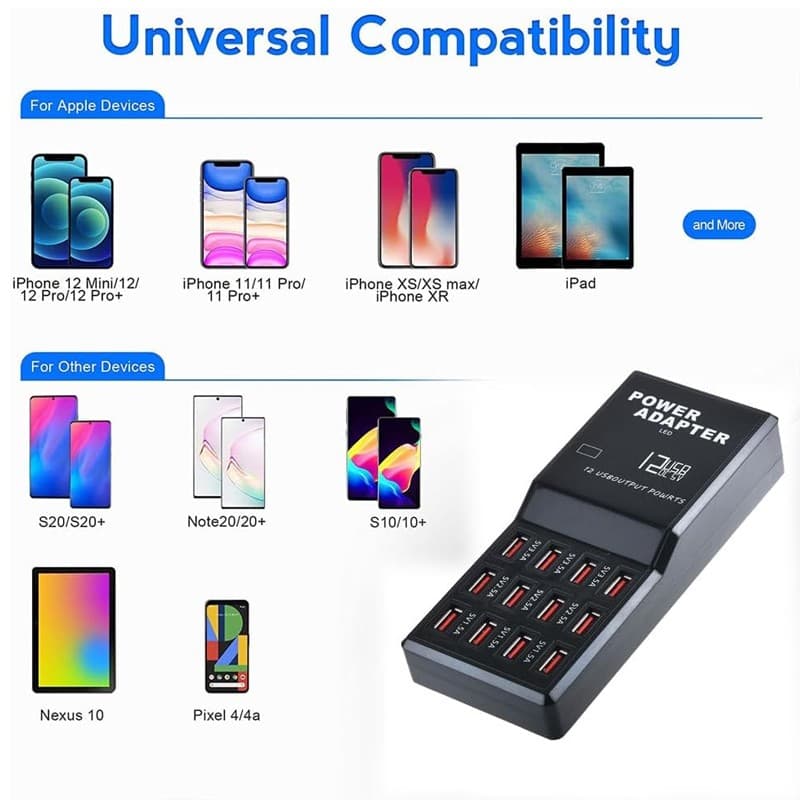 Charge 12 Devices at Once with This Desktop USB Hub - image 17