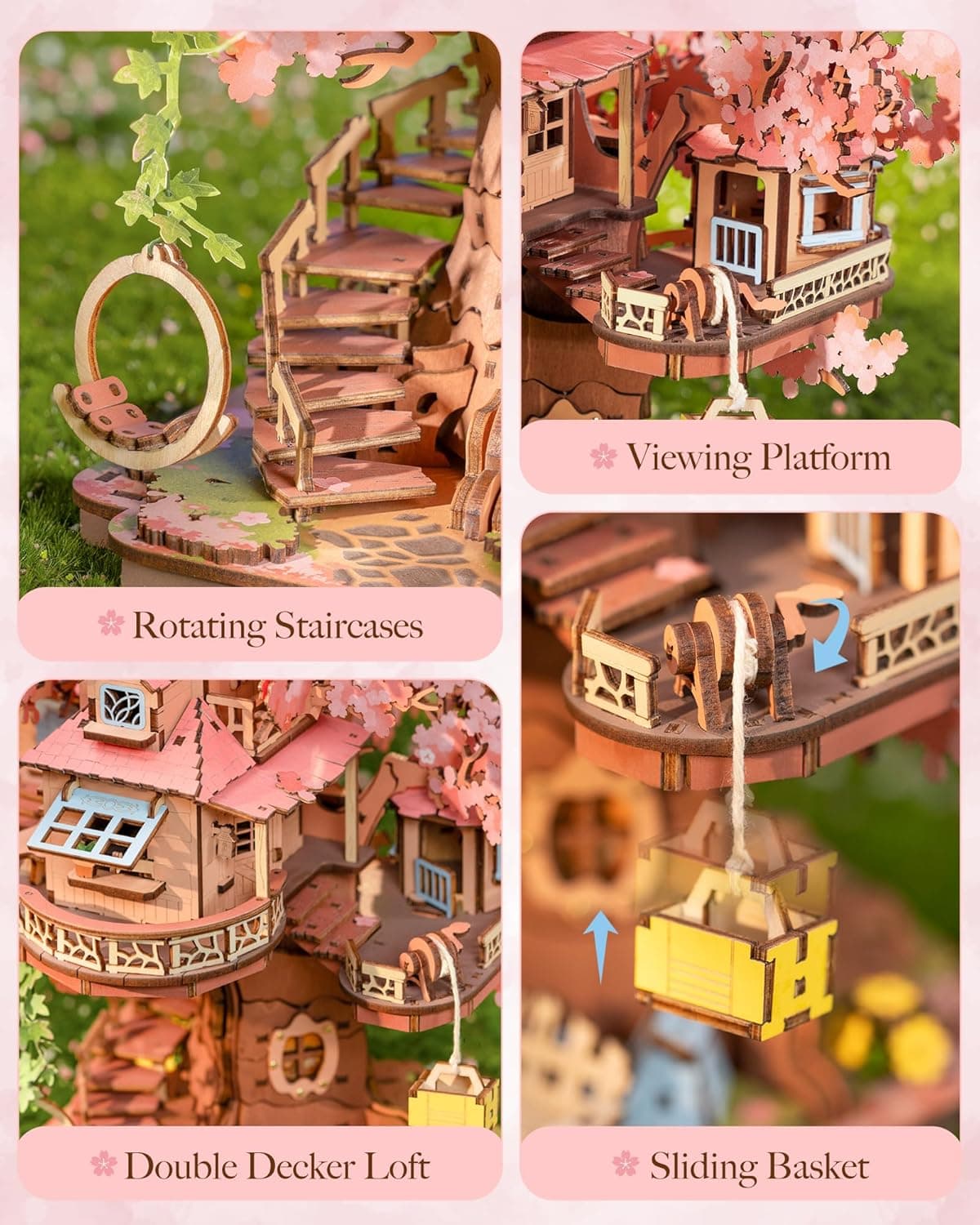Build Your Own Peaceful Retreat with the Rolife Sakura Tree House - image 9