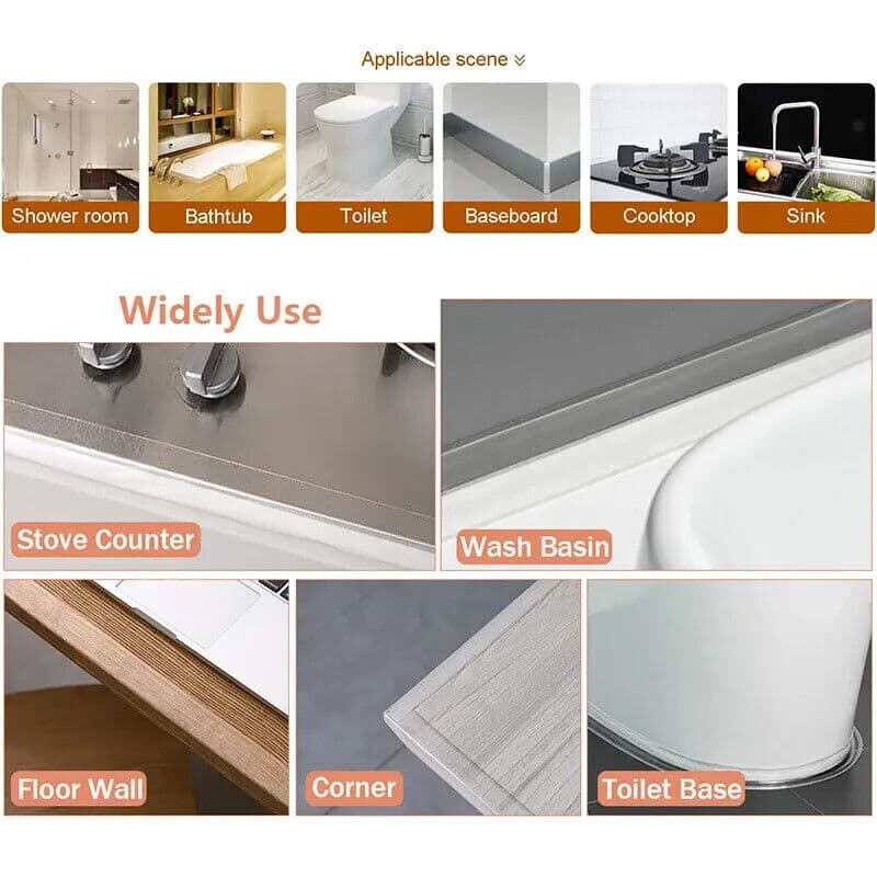Transform Your Bathroom with Effortless Waterproof Sealant Tape - image 9