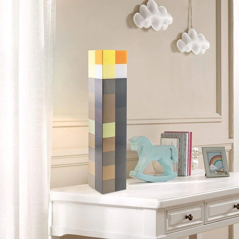 Pixel Torch Wall Lamp for Gaming Bedrooms - image 8