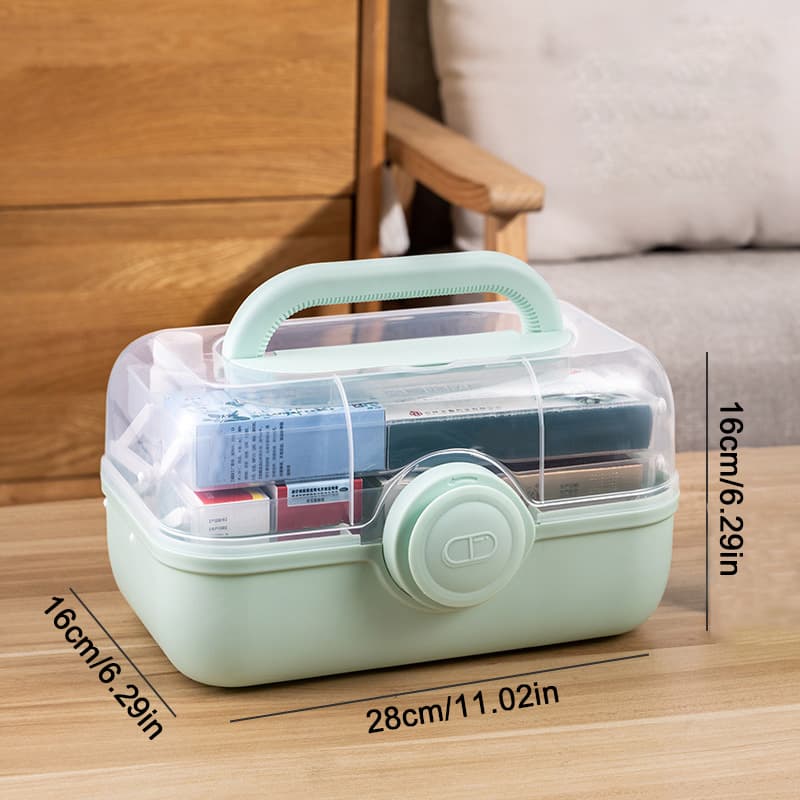 Portable First Aid and Medicine Storage Box - image 5
