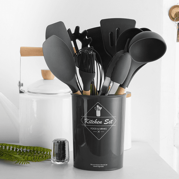 Effortless Cooking With Premium Silicone & Wood Utensils - image 19