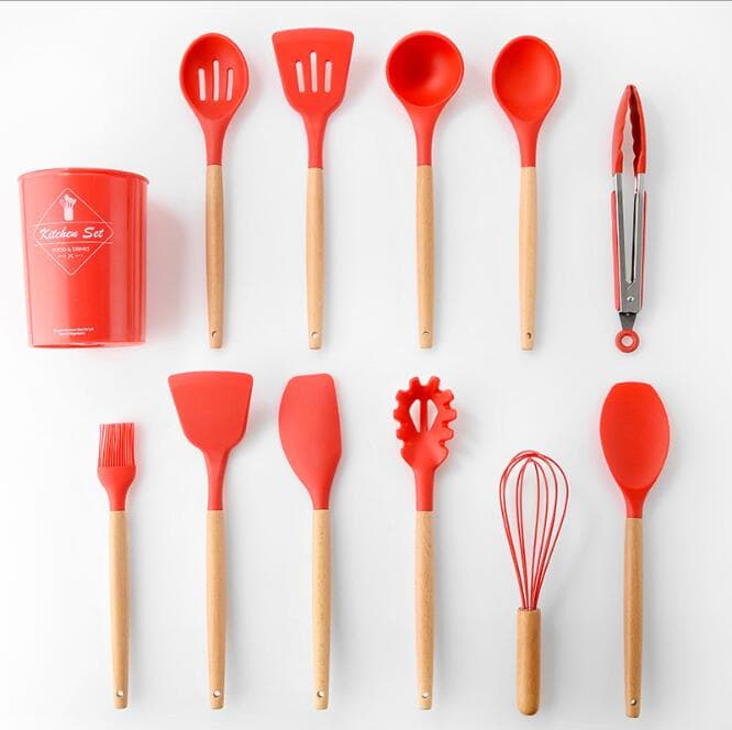 Effortless Cooking With Premium Silicone & Wood Utensils - image 16