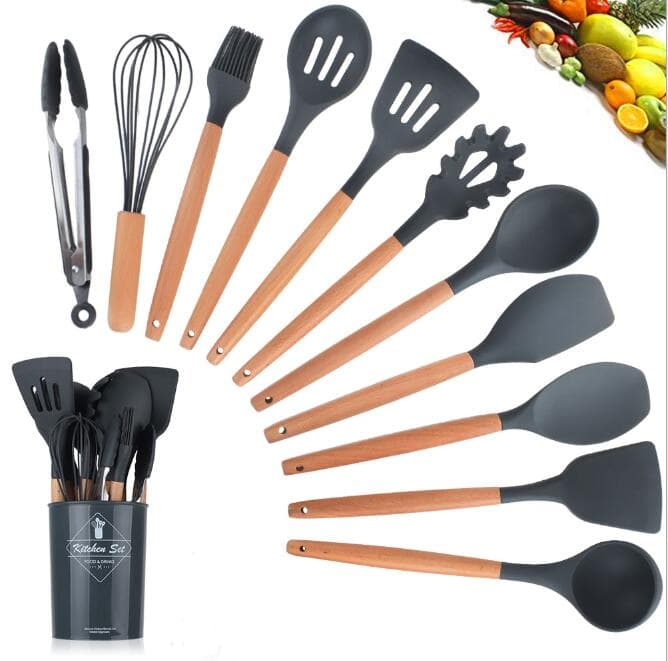 Effortless Cooking With Premium Silicone & Wood Utensils - image 26