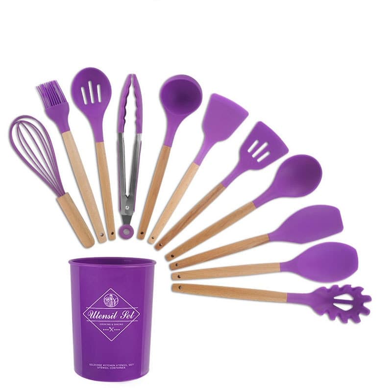 Effortless Cooking With Premium Silicone & Wood Utensils - image 28