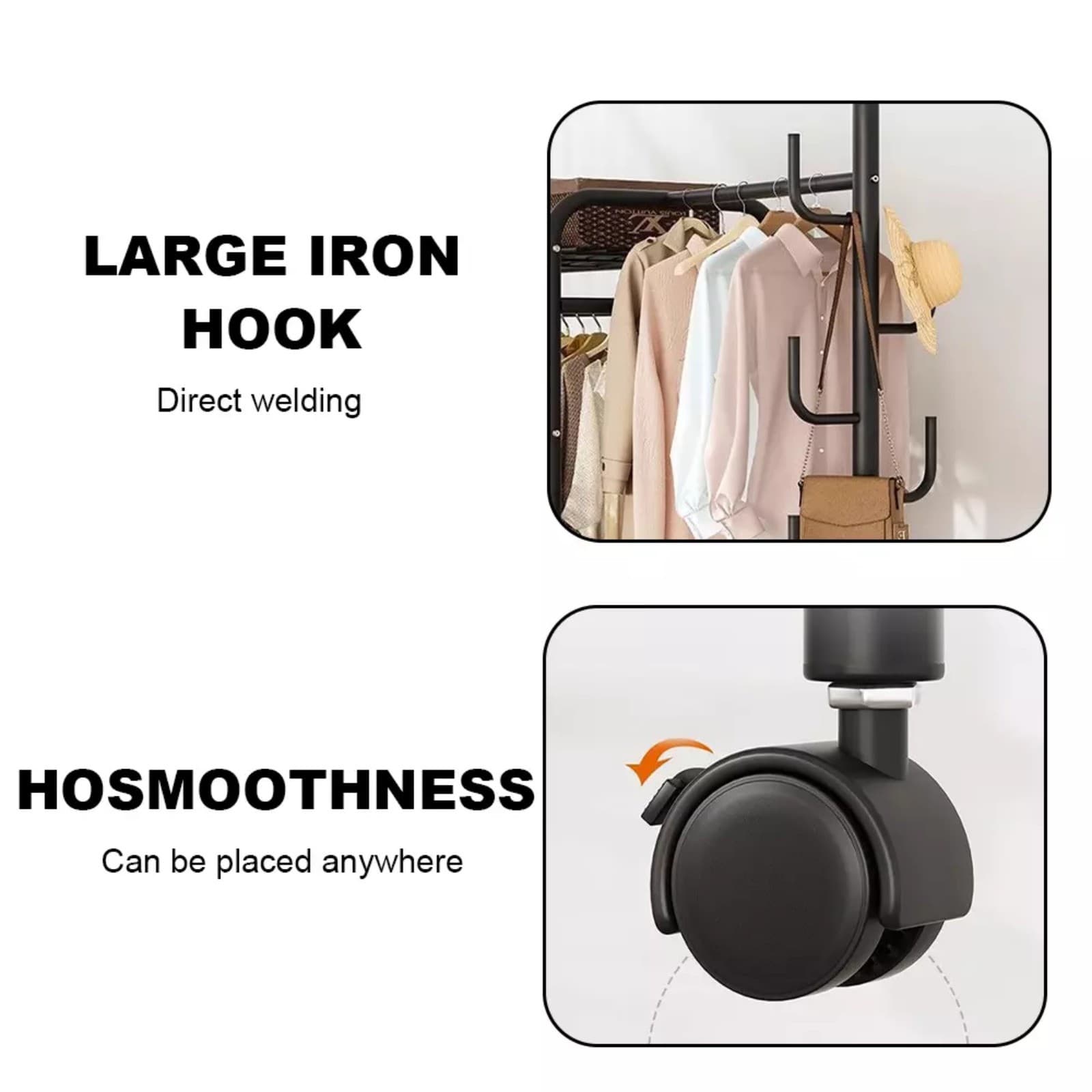 Transform Your Space with this Heavy Duty Double Clothes Rail - image 3