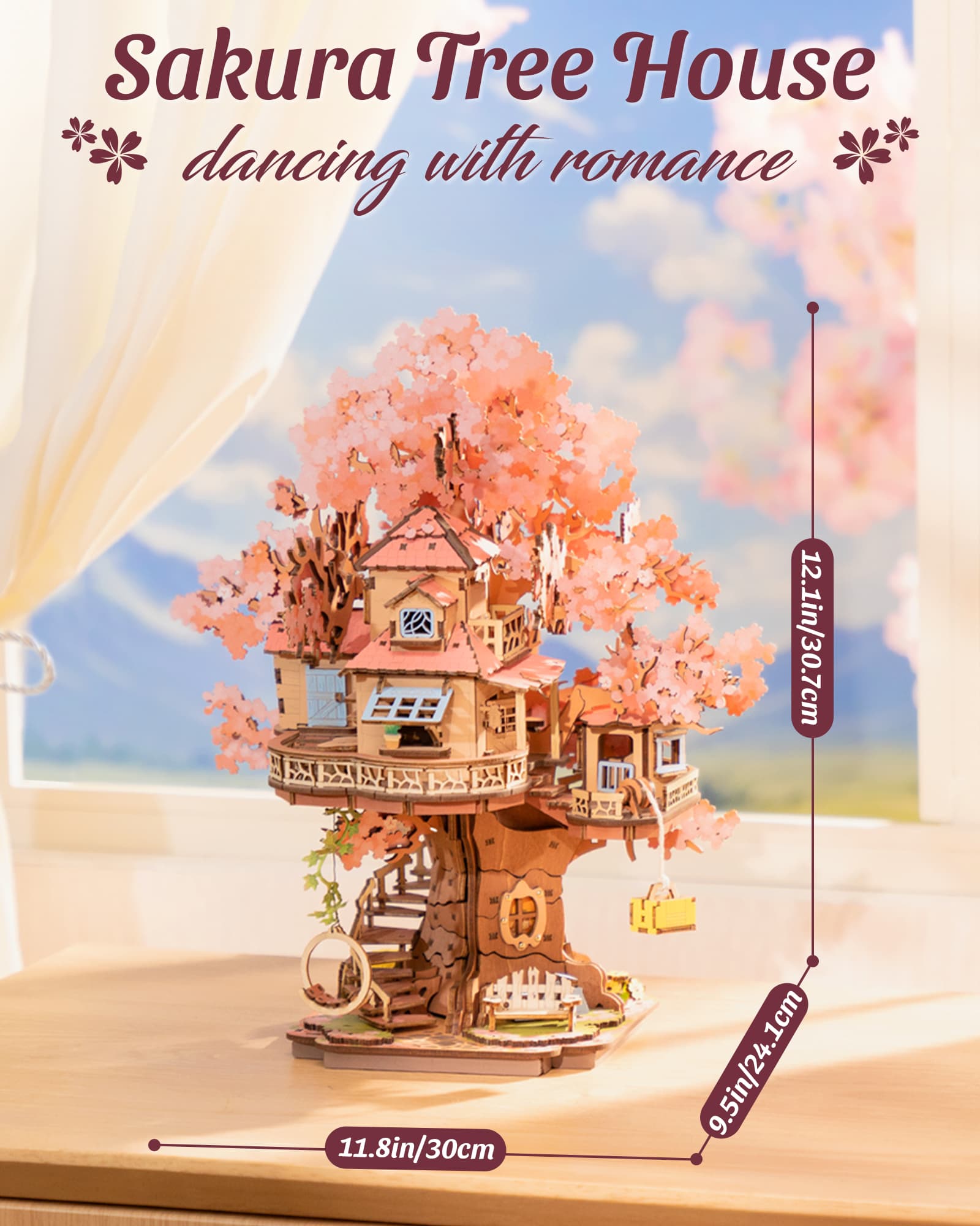 Build Your Own Peaceful Retreat with the Rolife Sakura Tree House - image 2