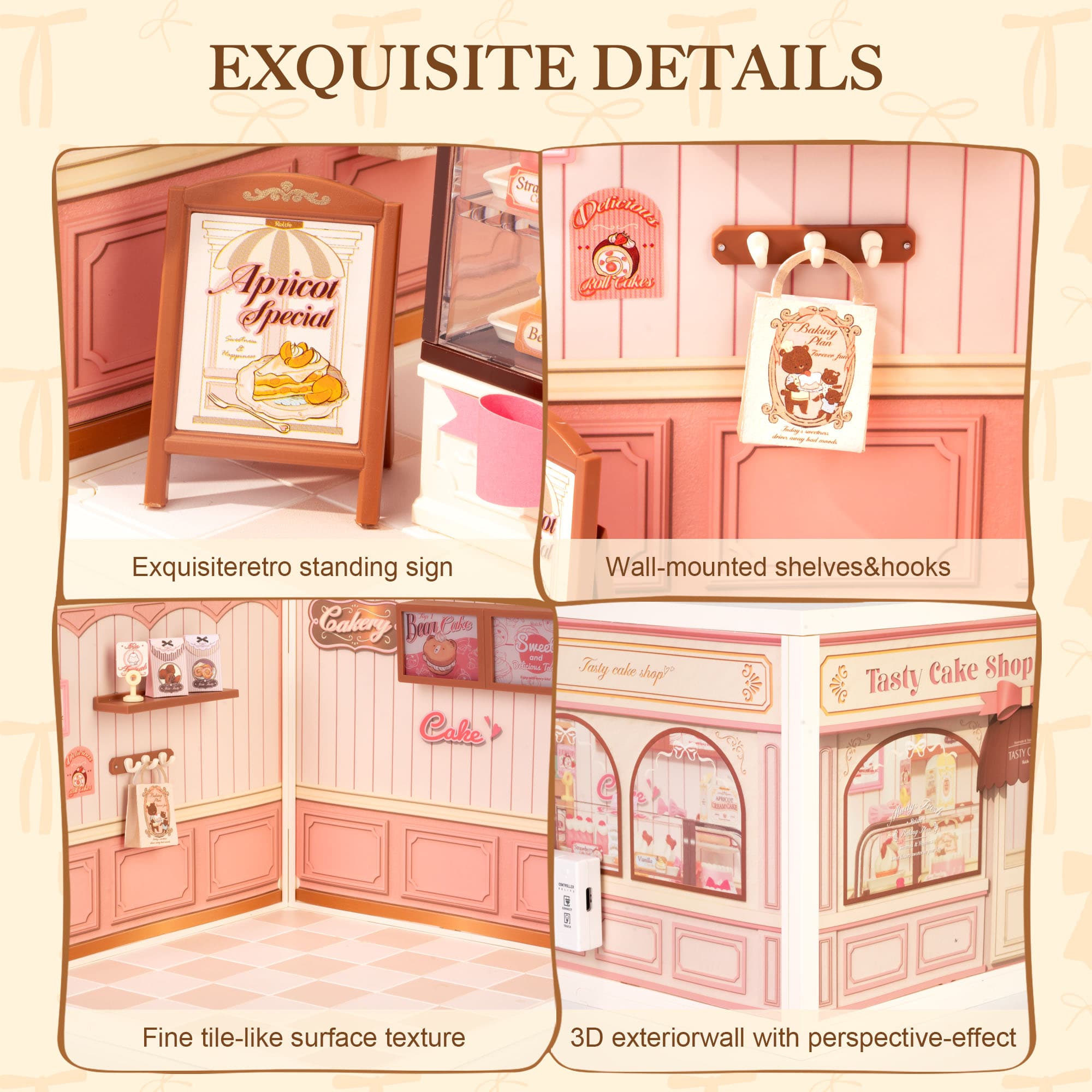 Build Your Own Premium Patisserie with the Rolife Tasty Cake Shop - image 8