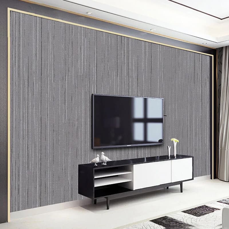 Transform Your Space with Grey Textured Peel and Stick Wallpaper - image 3