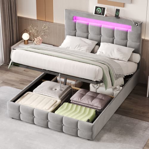 Transform Your Bedroom with Smart Storage & Ambient Lighting - image 7