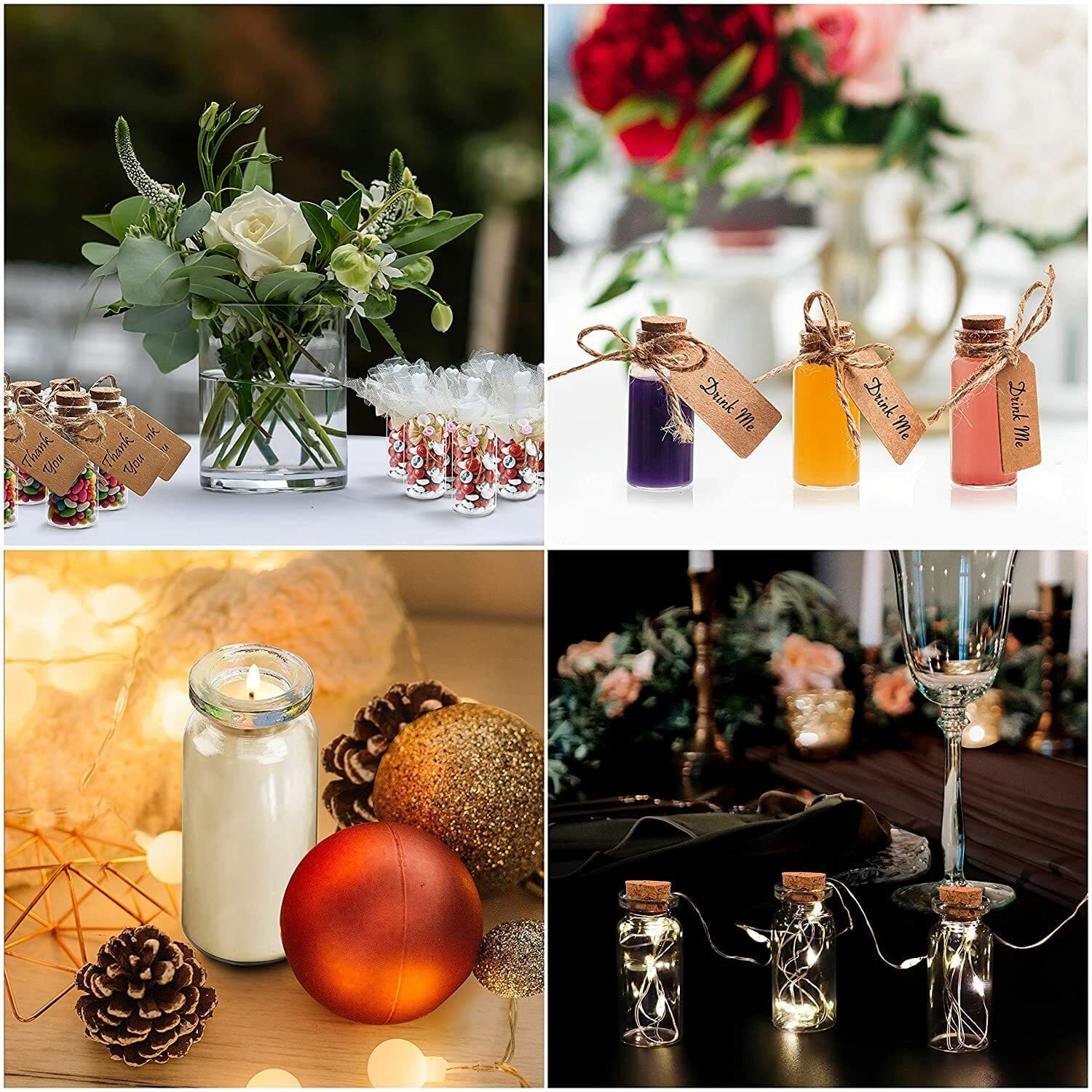Create Perfect Favours with 32 Mini Glass Bottles & Corks - image 4