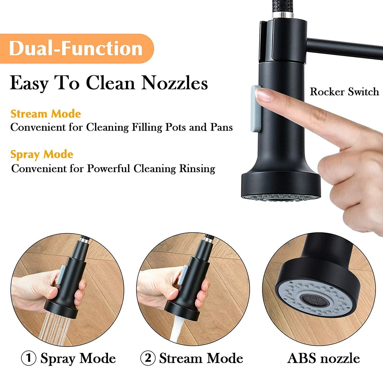 Transform Your Kitchen With This Matt Black Pull Out Tap - image 2