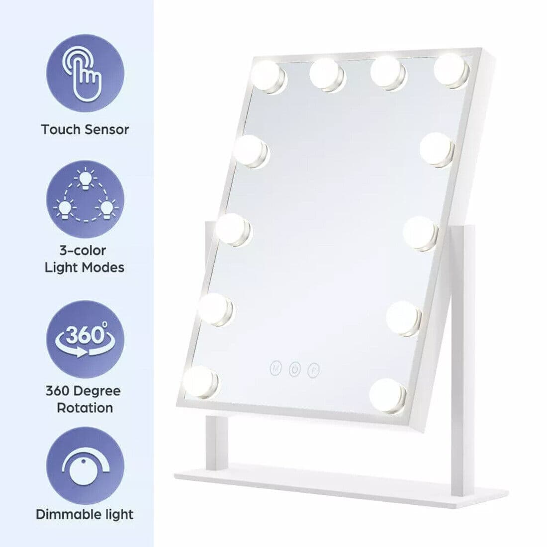 Transform Your Routine with this Hollywood LED Vanity Mirror - image 4