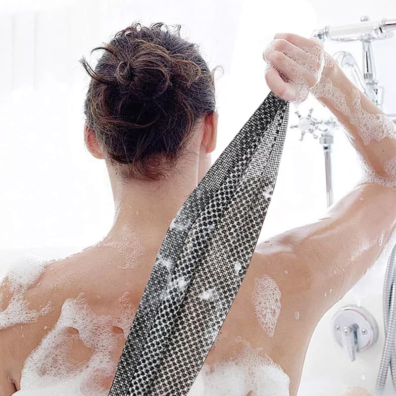 Two-Sided Back Scrubber Cloths for Deep Exfoliation - image 21