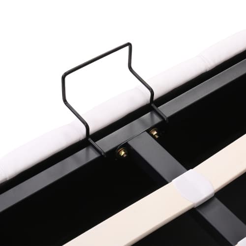 Transform Your Bedroom With This White LED Storage Bed - image 42