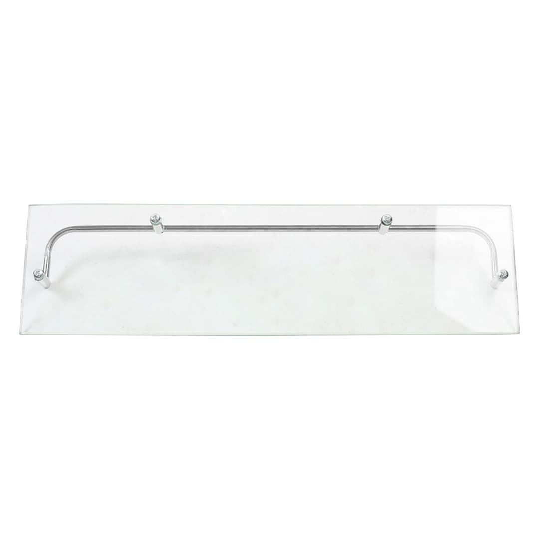 Wall-Mounted Glass Bathroom Shelf & Caddy - image 4